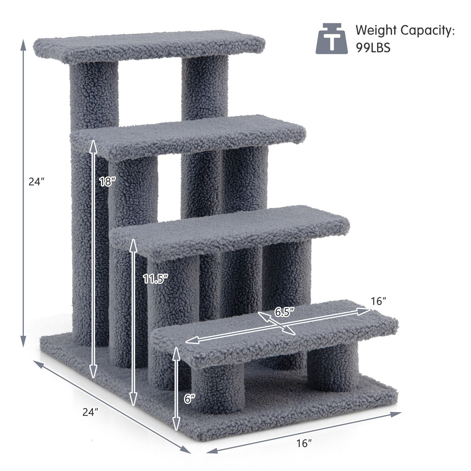LIVIZA PTG7174GR Pet-Steps - View #6