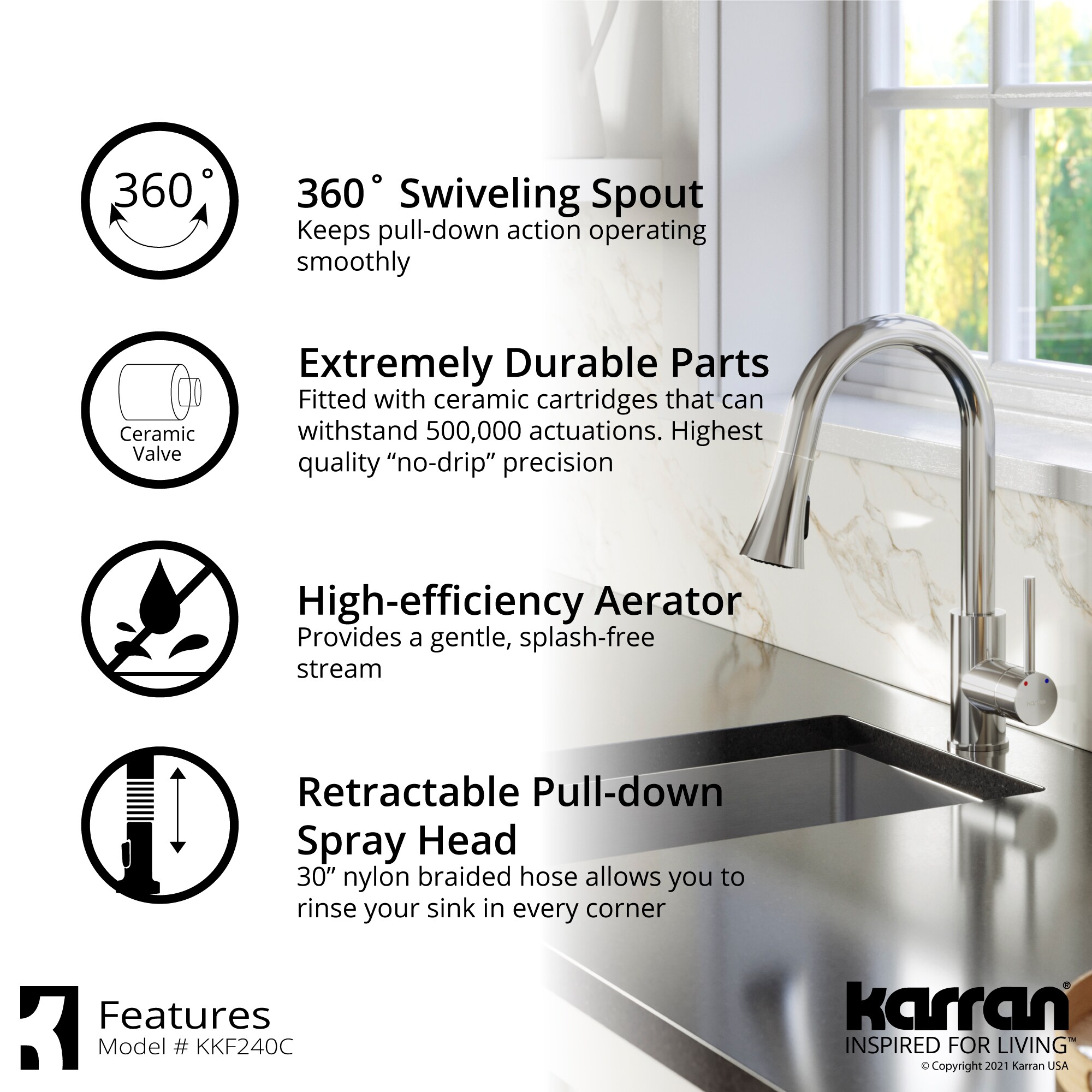 Karran KKF240SD25C Kitchen-Faucets - View #5