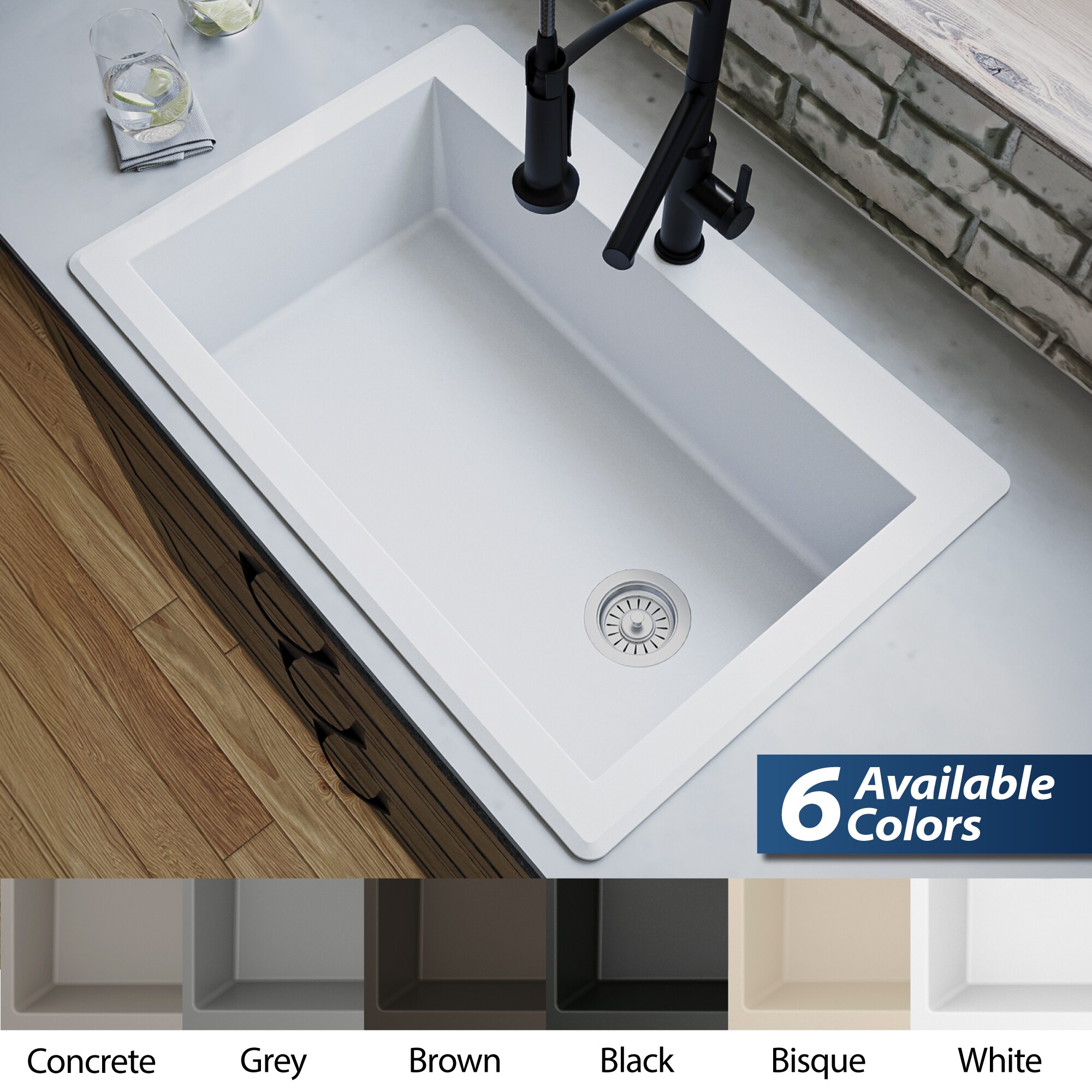 Karran QT-670-WH Kitchen-Sinks - View #11