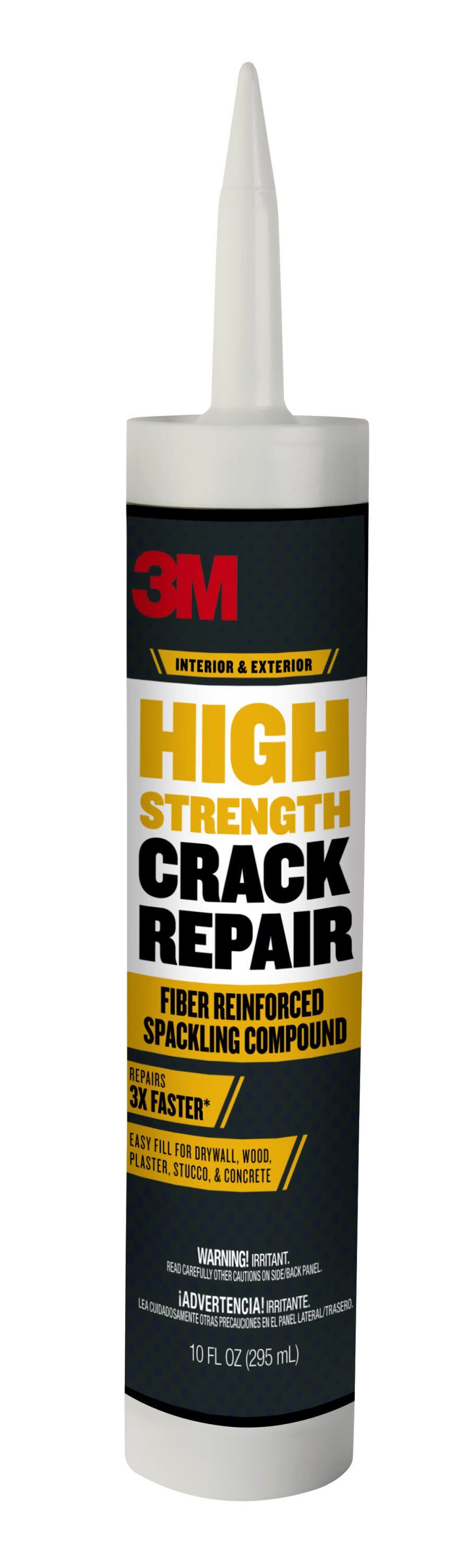 3M High Stength Fiber- Large Hole Repair Kit 10-fl oz Color-changing, Heavy  Duty Interior/Exterior White Patching Compound in the Patching & Spackling  Compound department at