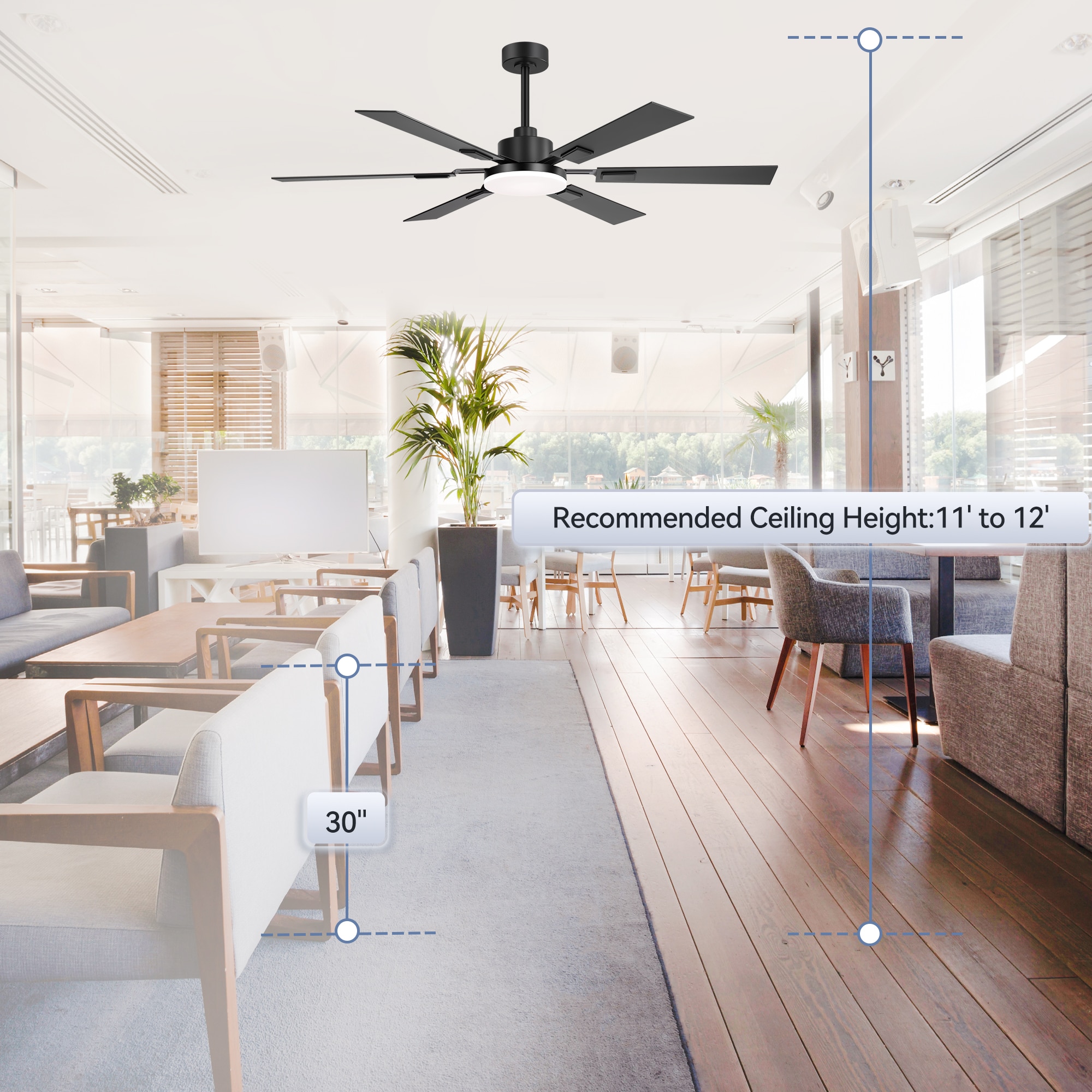Breezary 32033-BK Ceiling-Fans - View #13