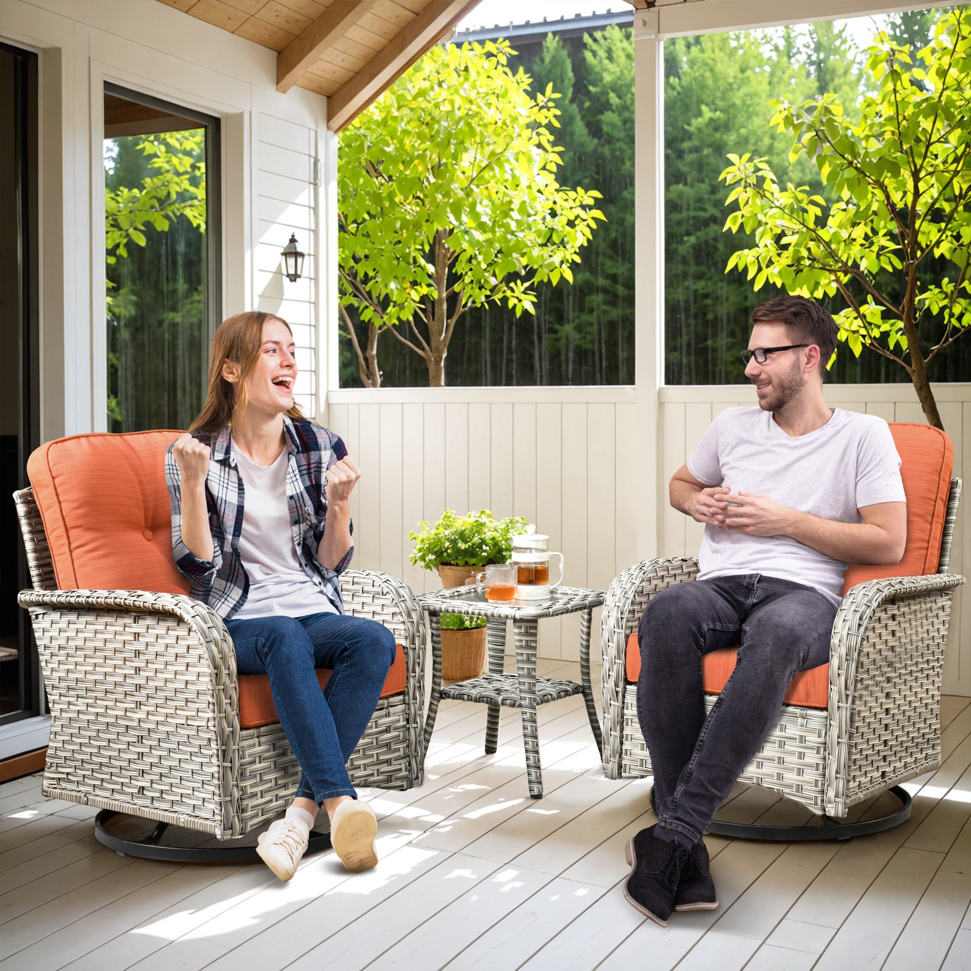 Ovios VNC-8Y Patio-Conversation-Sets - View #7