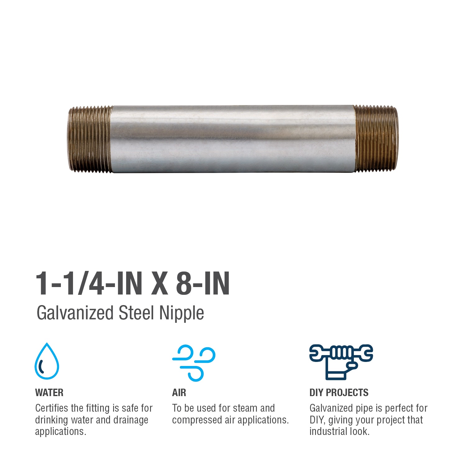 RELIABILT 10712 Galvanized-Fittings - View #4