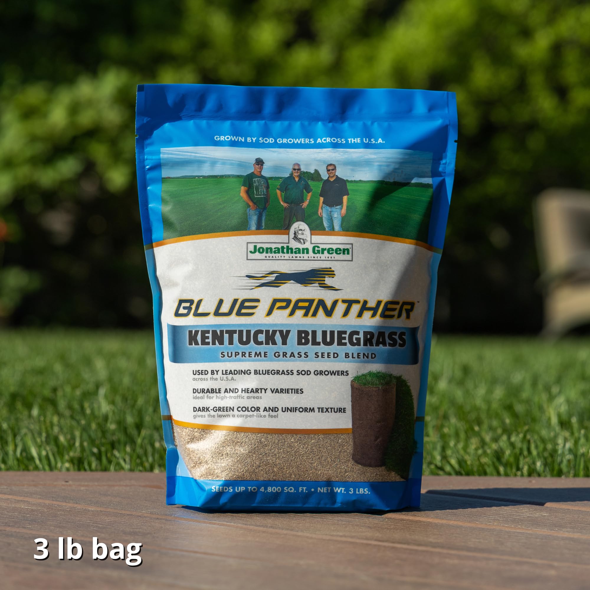 Jonathan Green Blue Panther Kentucky Bluegrass Seed - Premium Cool
