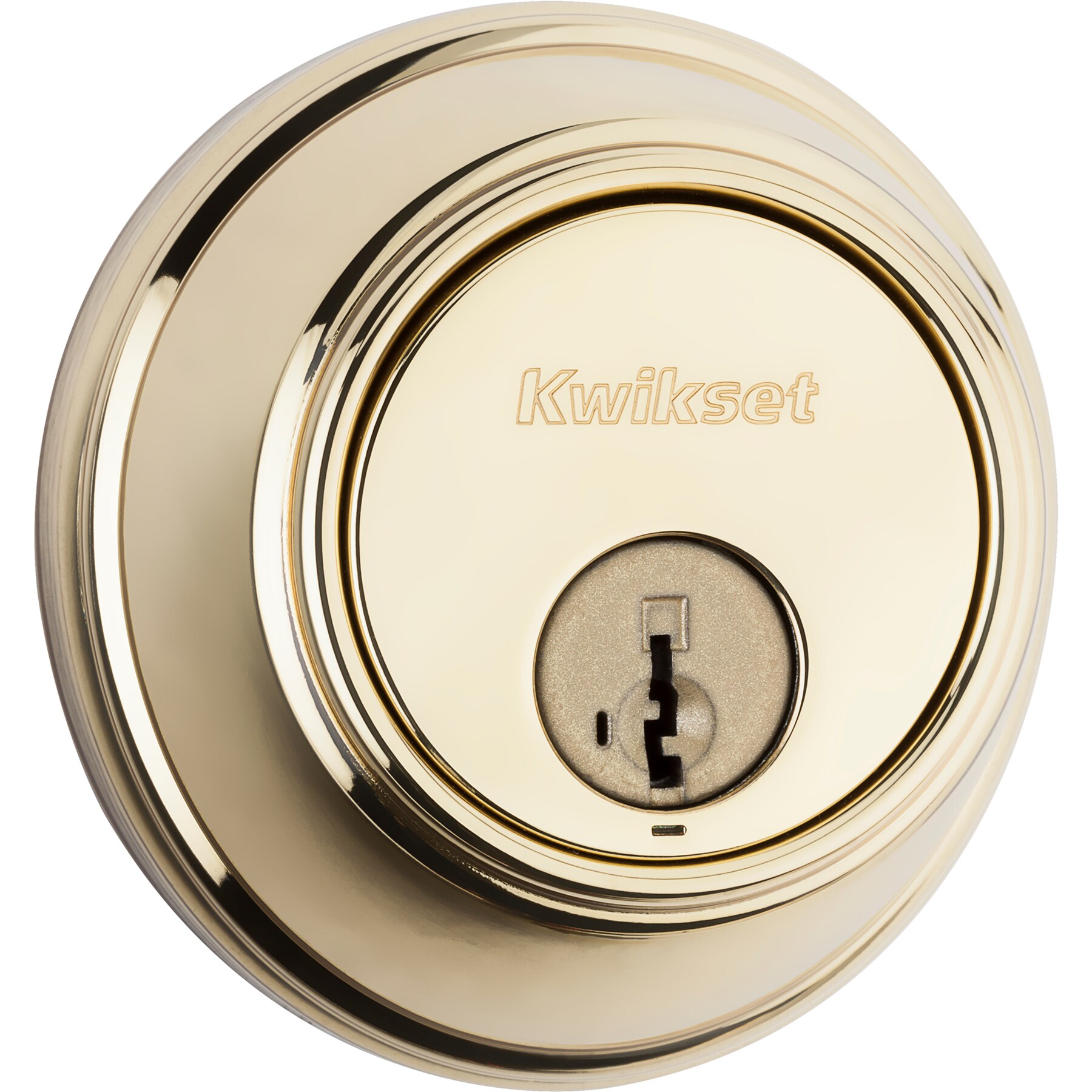 Kwikset Security 816 KeyControl Polished Brass with SmartKey Key