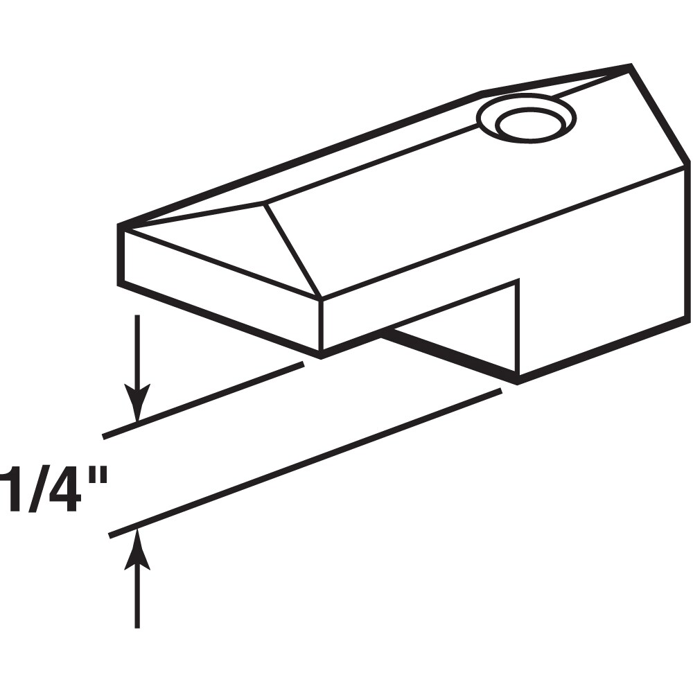 Prime-Line 6-Pack Plastic 1/4-in Mirror Mounting System in the Mirror  Accessories department at