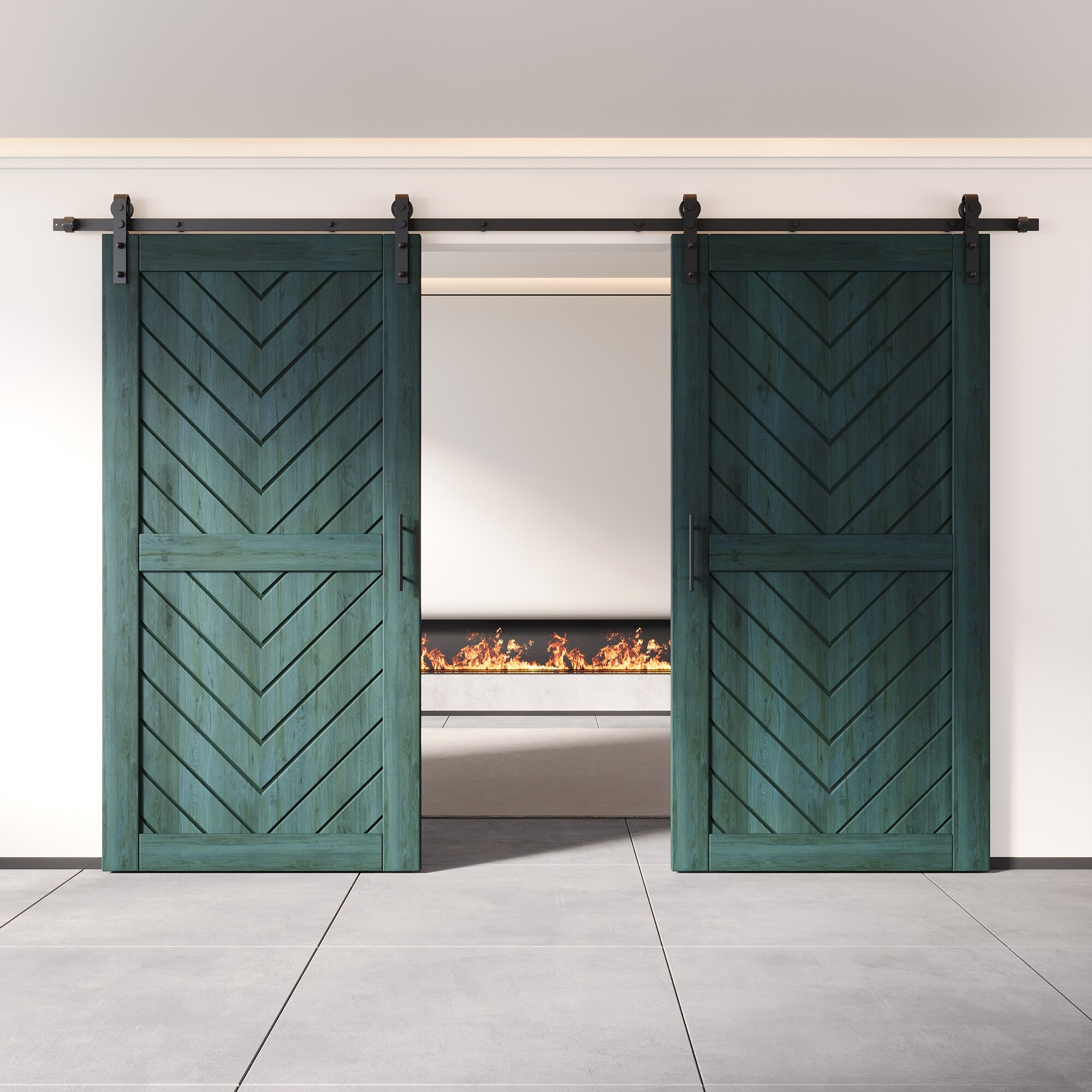 HOMACER YT2H168C-JT3-4080-RP Barn-Doors - View #8