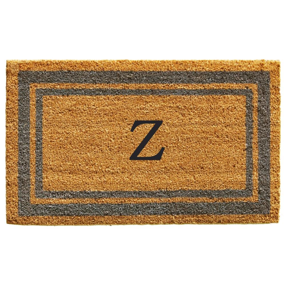  Doormat Indoor Monogram Letter T Non-Slip Front Door