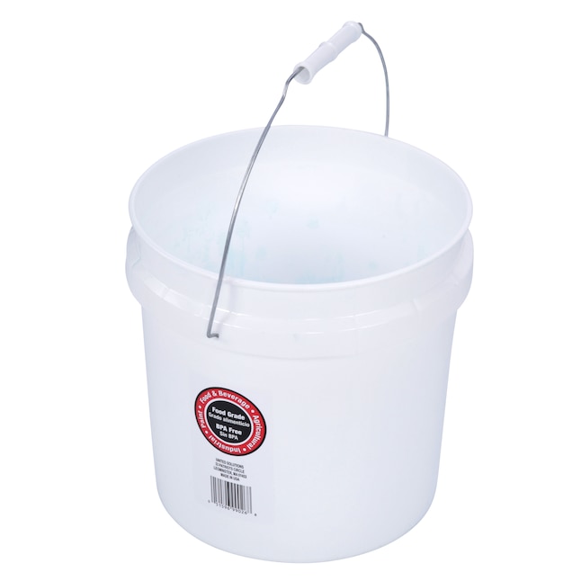 United Solutions 2 Gallon White Food Grade Bucket | PN0145