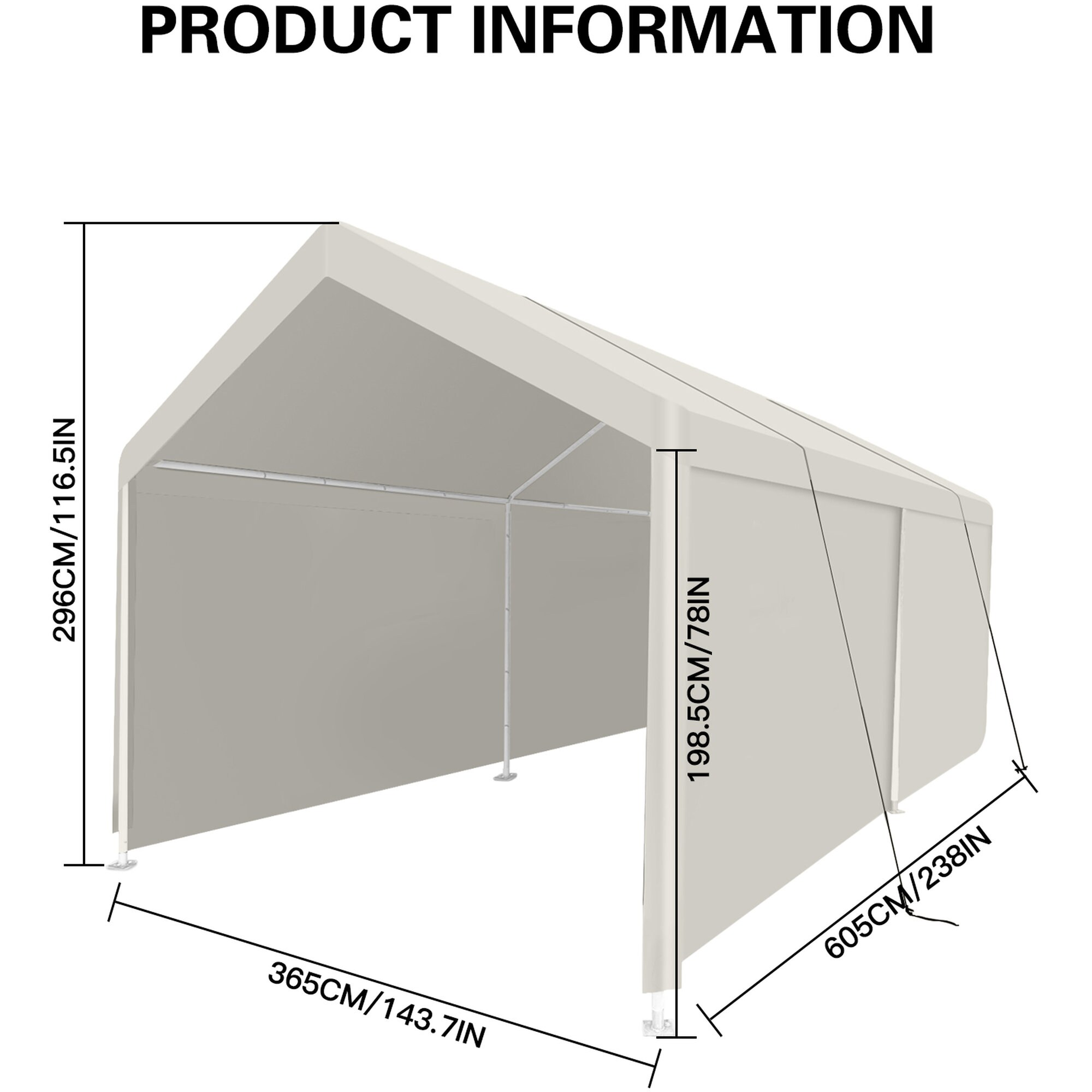Misopily LMS0306C02 Carport-Covers - View #5