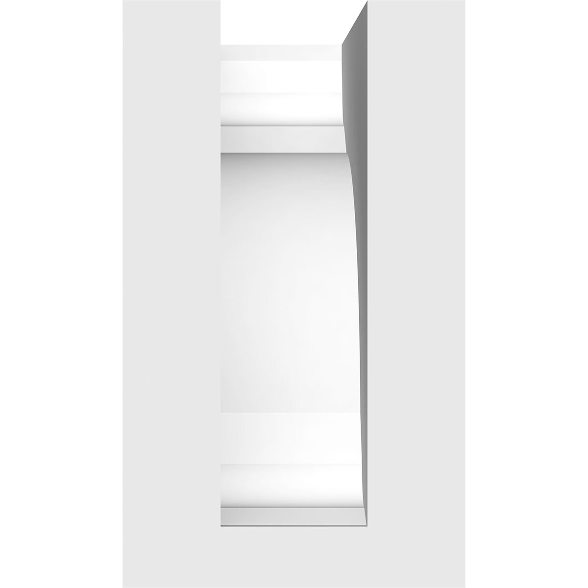 Ekena Millwork BKTP04X06X06BRY Exterior-Brackets-Braces - View #4