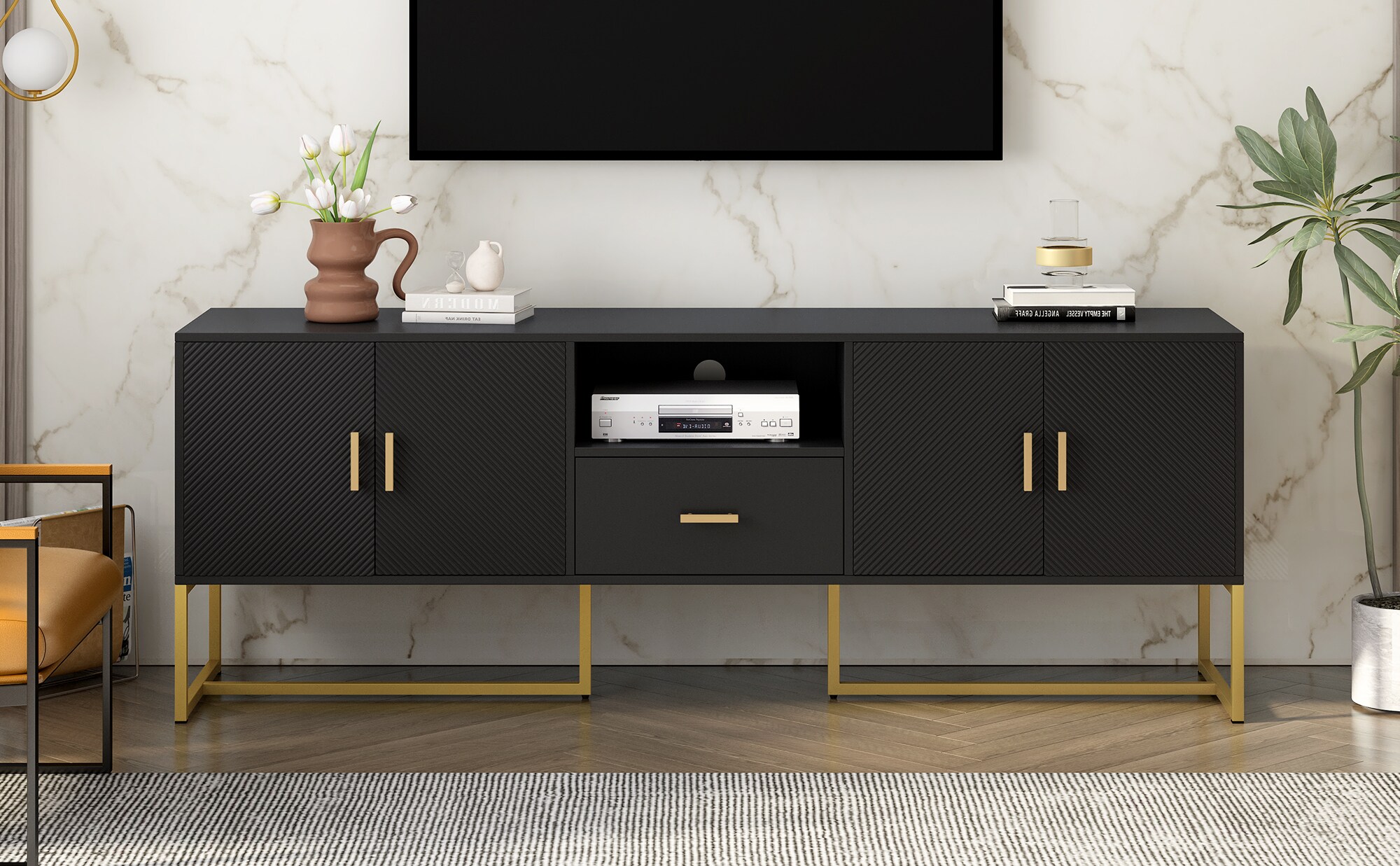 ModernLuxe L3P-N724P198472B Tv-Stands - View #3