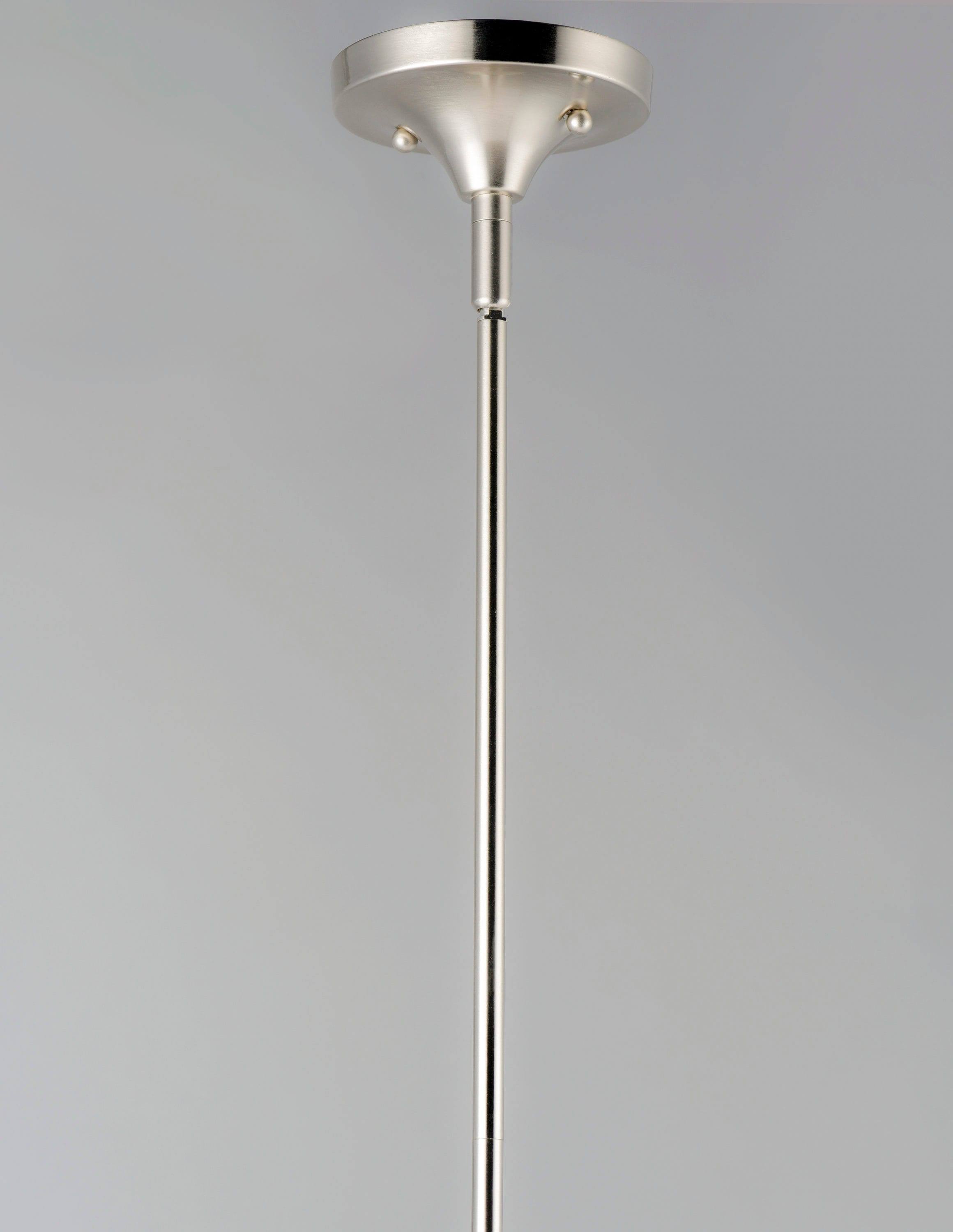 Elegant Satin Nickel 2-Light Drum Pendant for Indoor/Outdoor Use