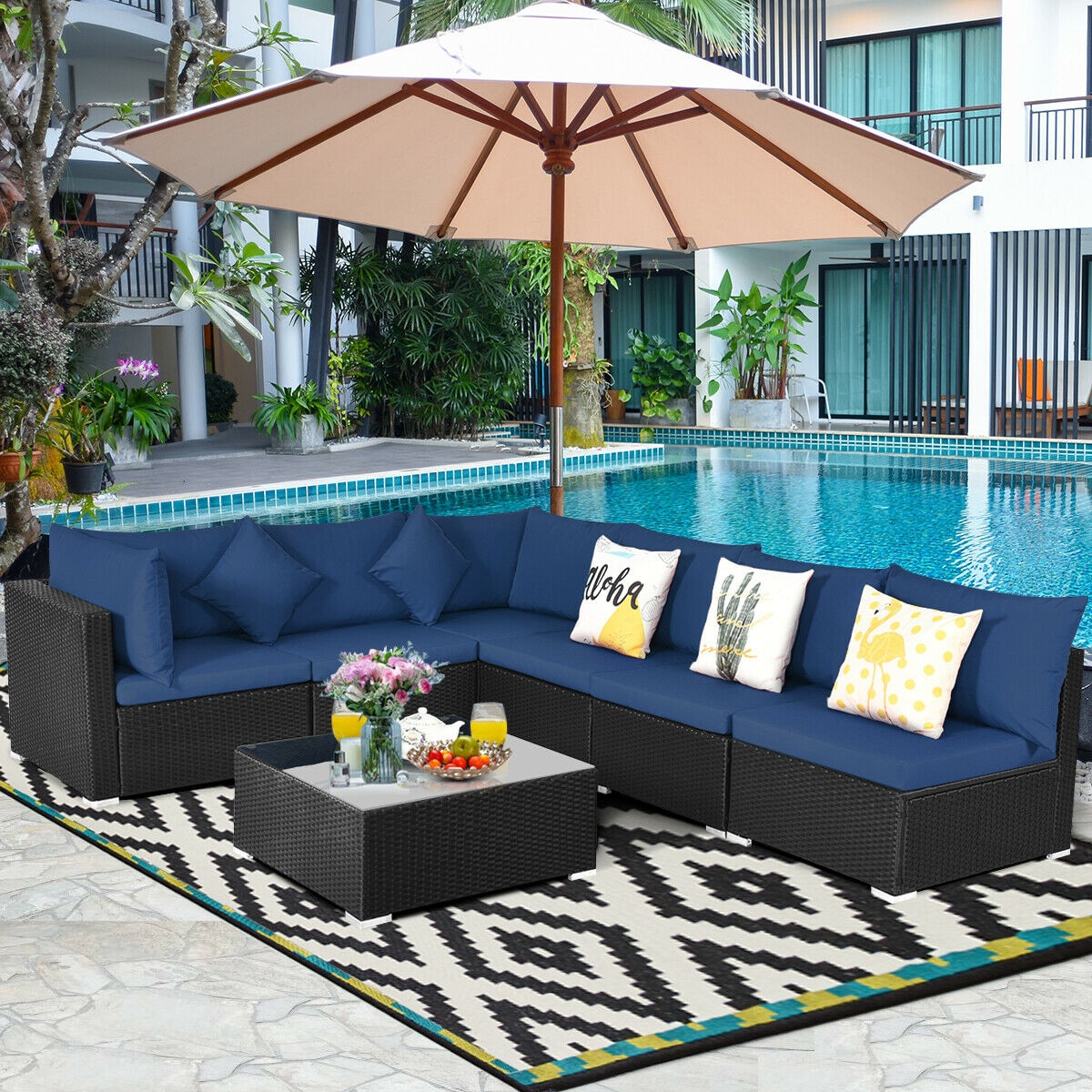 WELLFOR OUG66524BNY+ Patio-Conversation-Sets - View #5