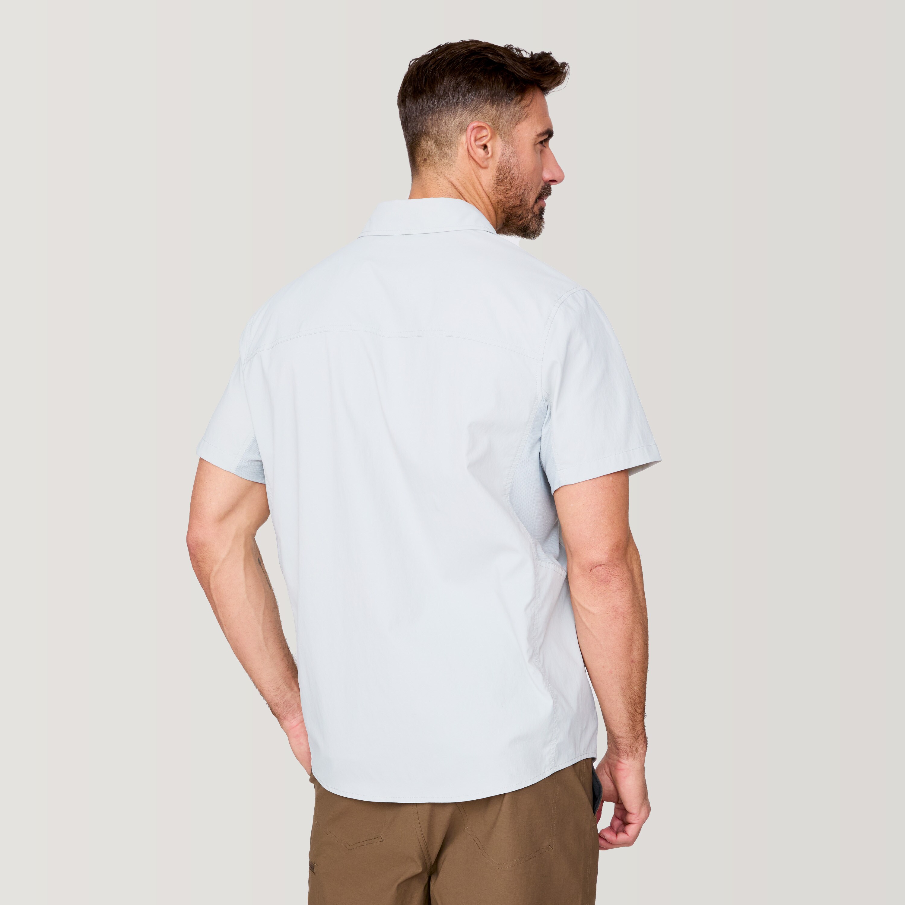 Free Country 482MAS5206-FOG-S Tops-Shirts - View #2