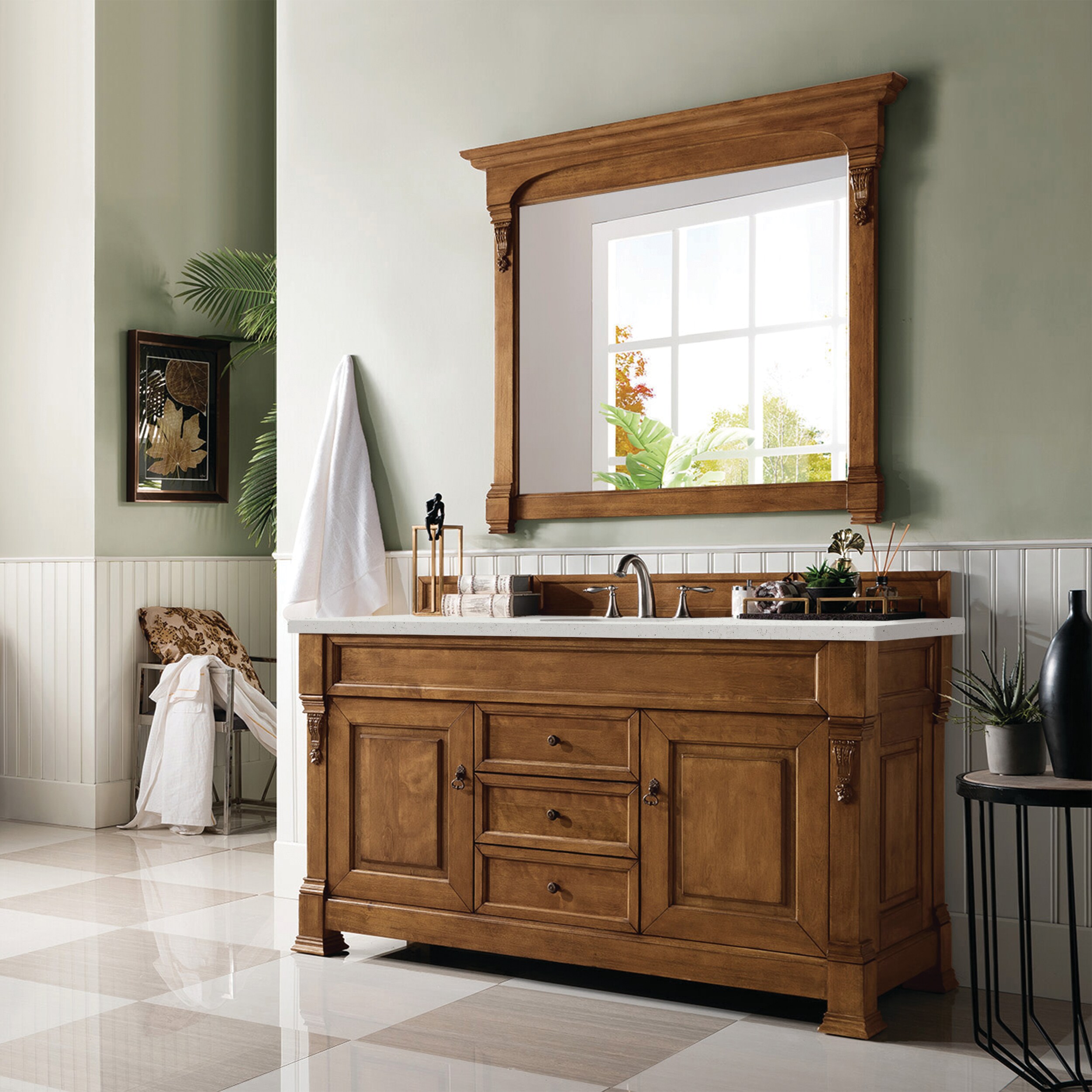 James Martin Vanities 147-114-5371-3LDL Bath-Vanity-Combo - View #3