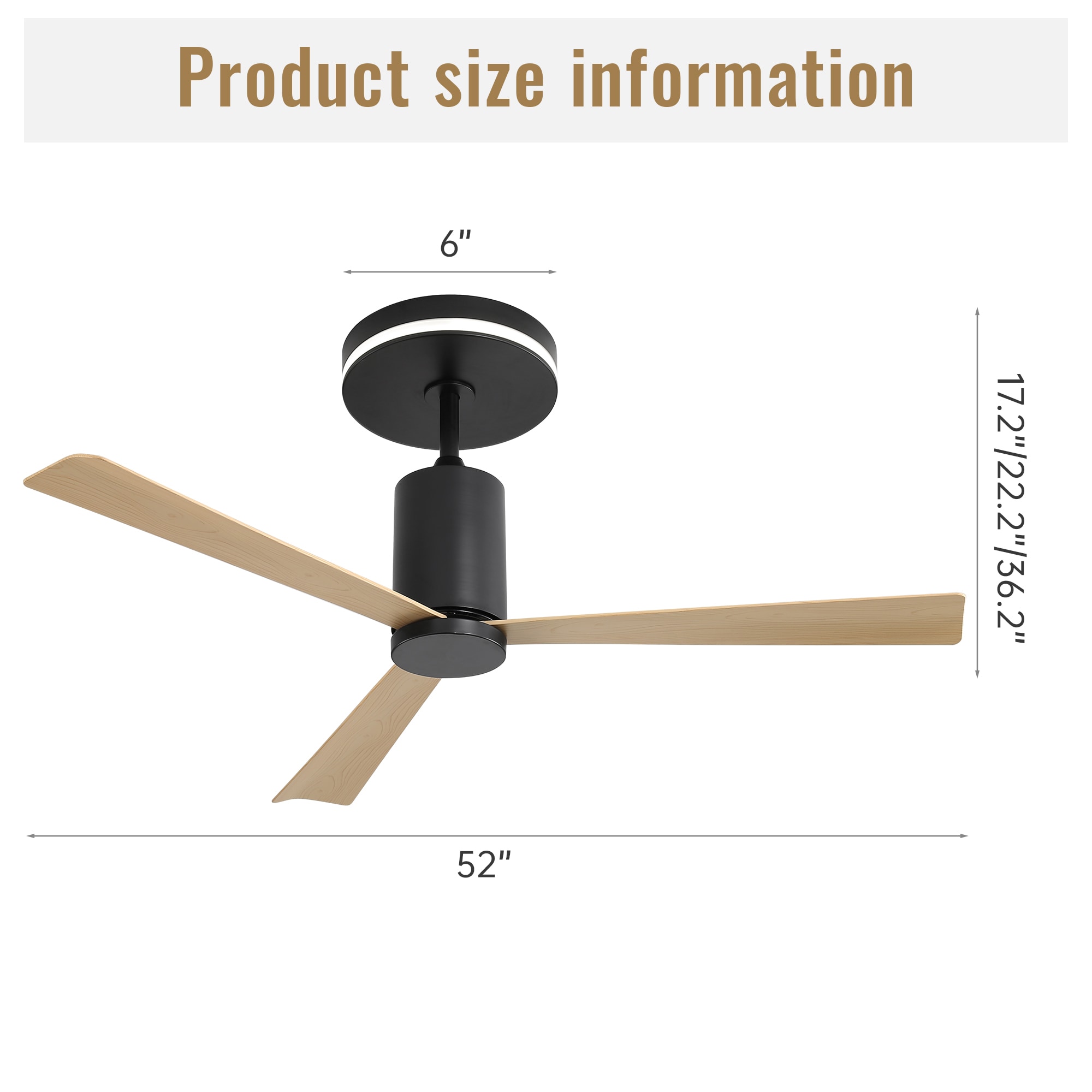 Fun Orange FUNQ3CF06 Ceiling-Fans - View #8