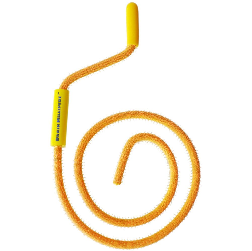FlexiSnake  Drain Millipede Hair Clog Remover Tool Sink Snake Pipe Bathroom Bathtub Drain Cleaner Reusable Flexible 18-inch Long Made in The USA