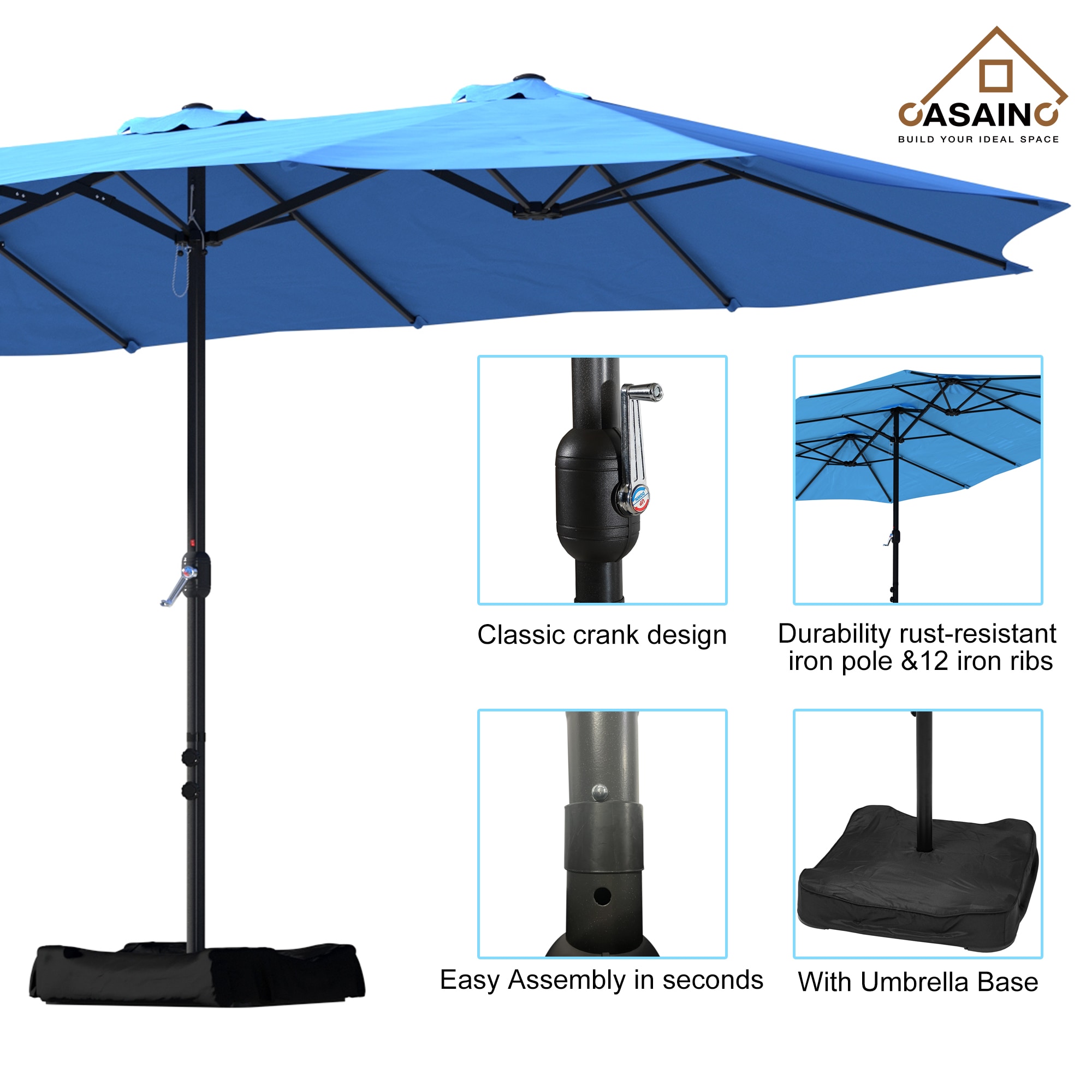 CASAINC WF-OP3928NY-LA Umbrellas-2 - View #5
