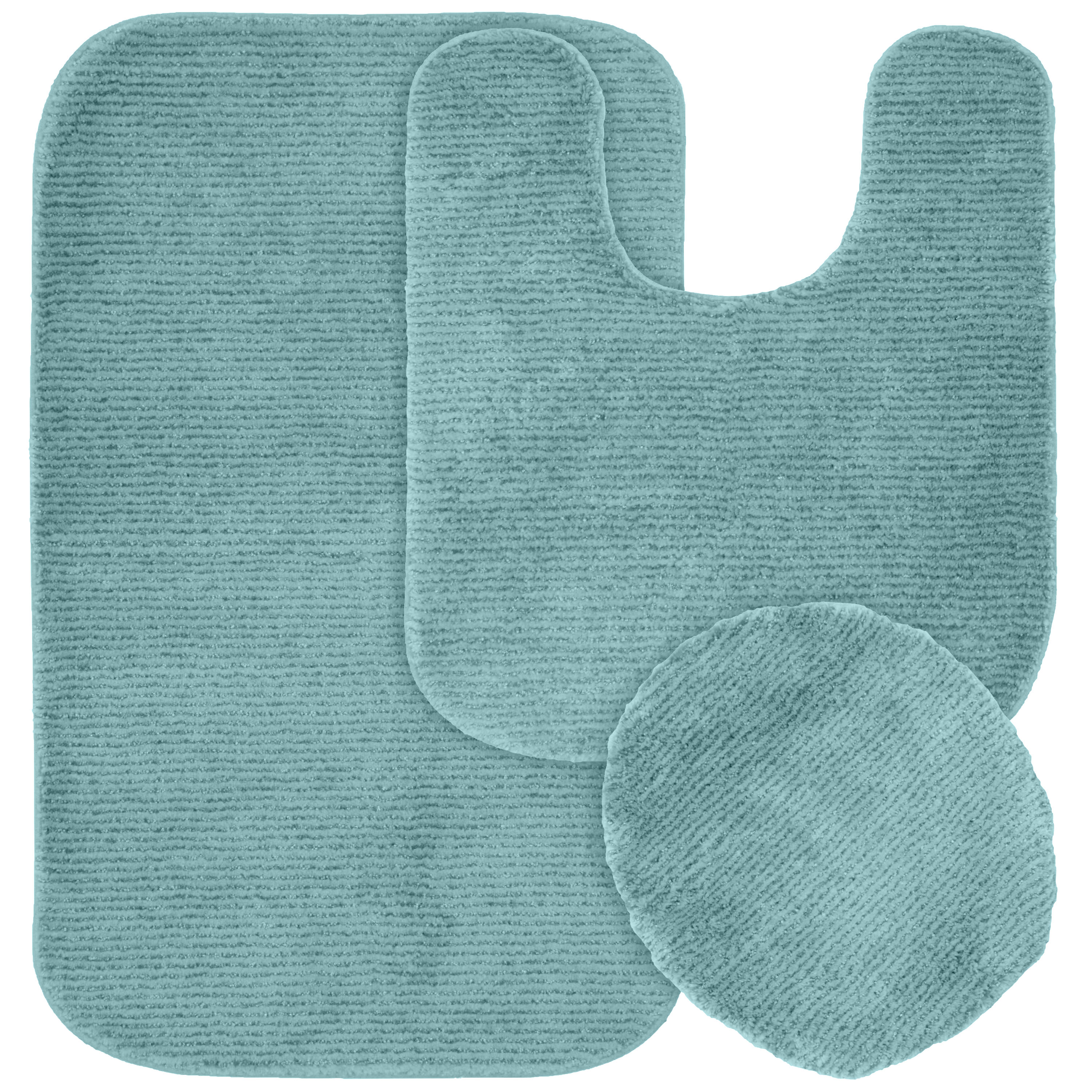 Home Dynamix Smart Dry 21 x 24Memory Foam Contour Bath Mat - Deep