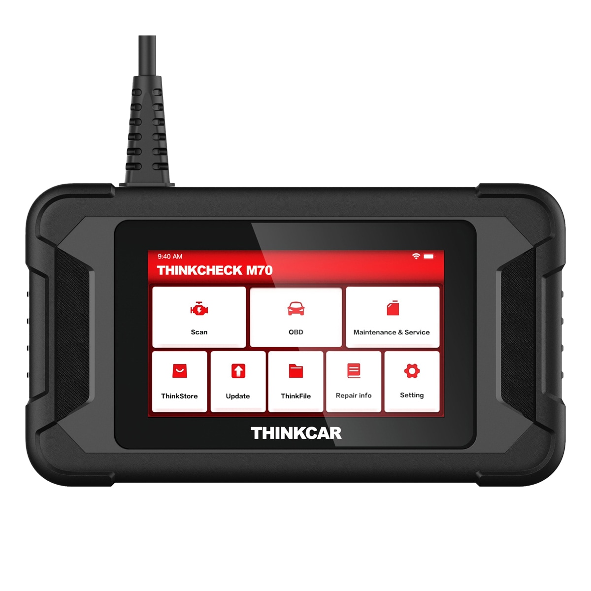 Thinkcar 8 in. Professional Vehicle Diagnostic Scanner Tool OBD2