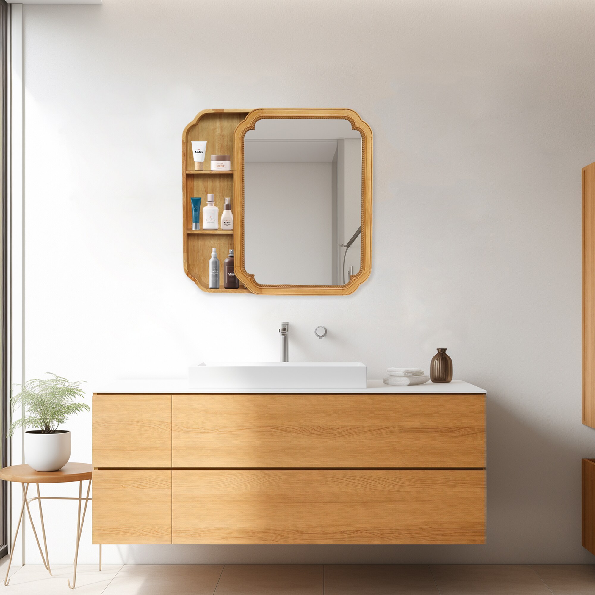 SINOFURN SYD530001SL Bathroom-Medicine-Cabinets - View #5