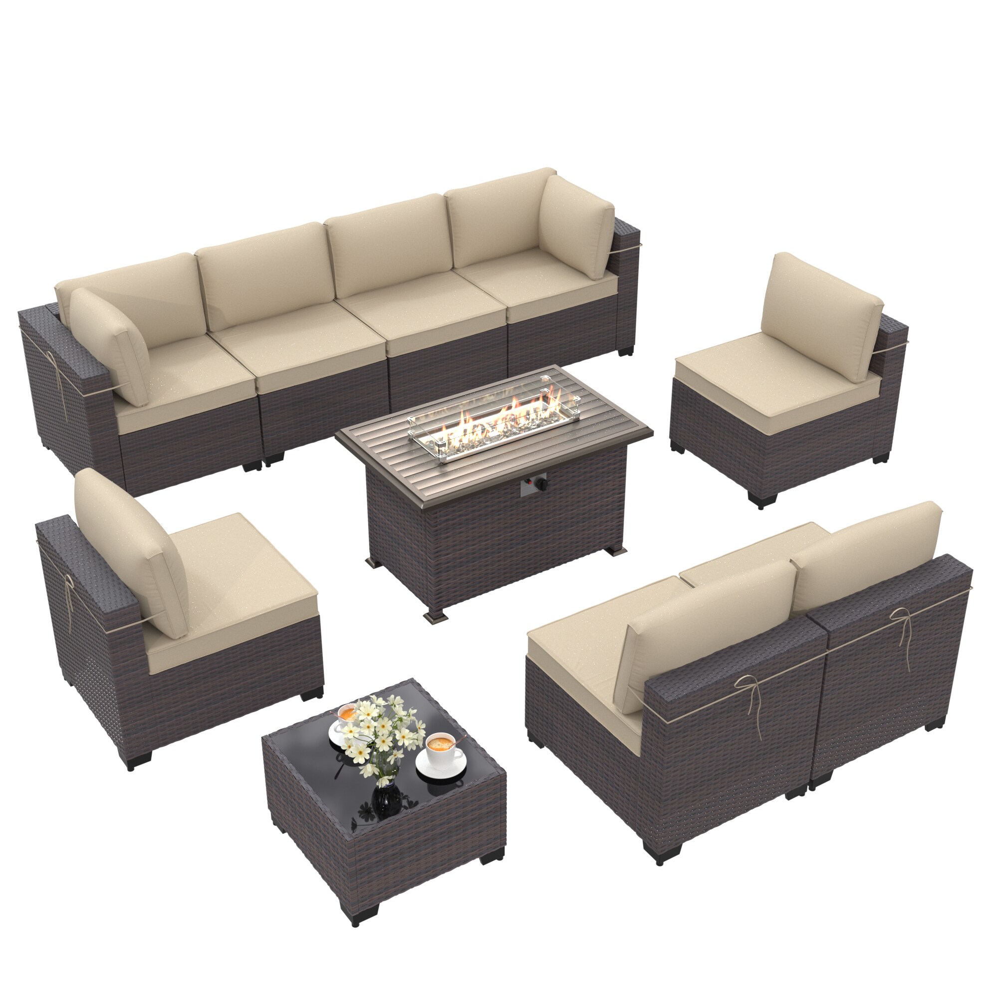 ALAULM LS-A2BC+1-SAND Patio-Conversation-Sets - View #9