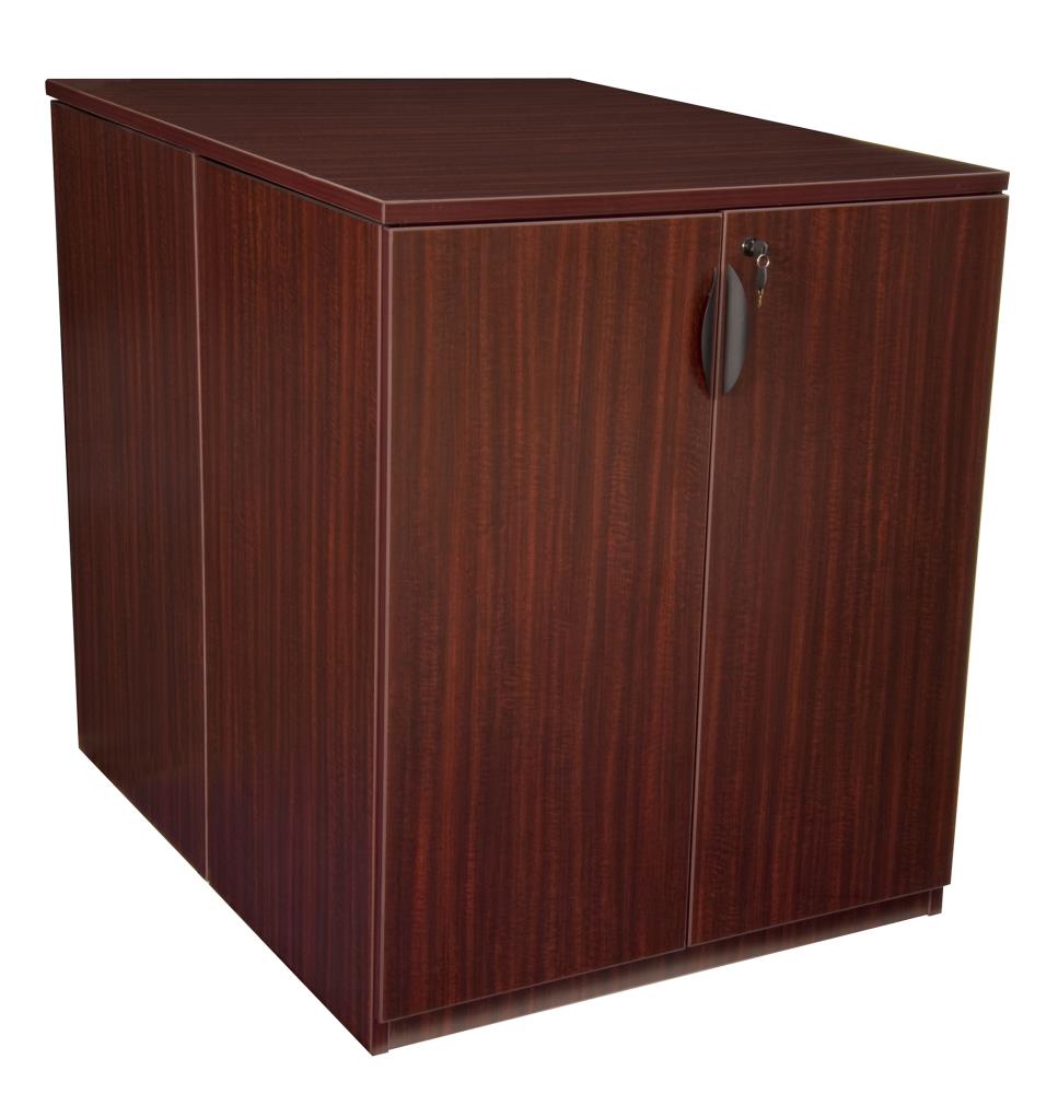 Regency LSSCLF3646MH Legacy Stand Up Typicals- Back to Back Mahogany 3-Shelf Office Cabinet