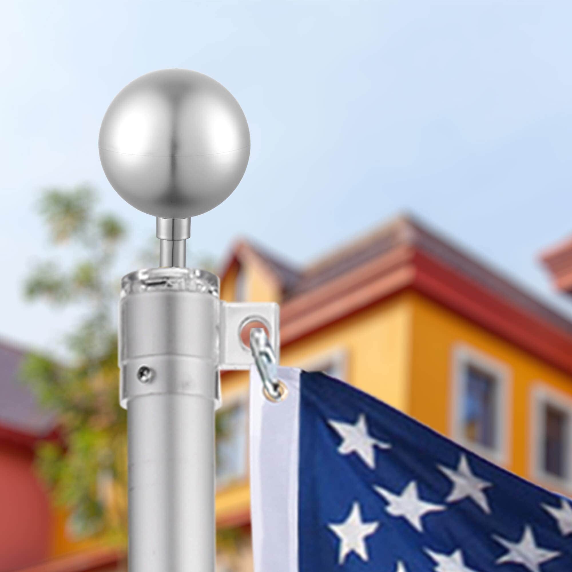 Yescom 22BAL001-SILVER-LO Flag-Pole-Accessories - View #4