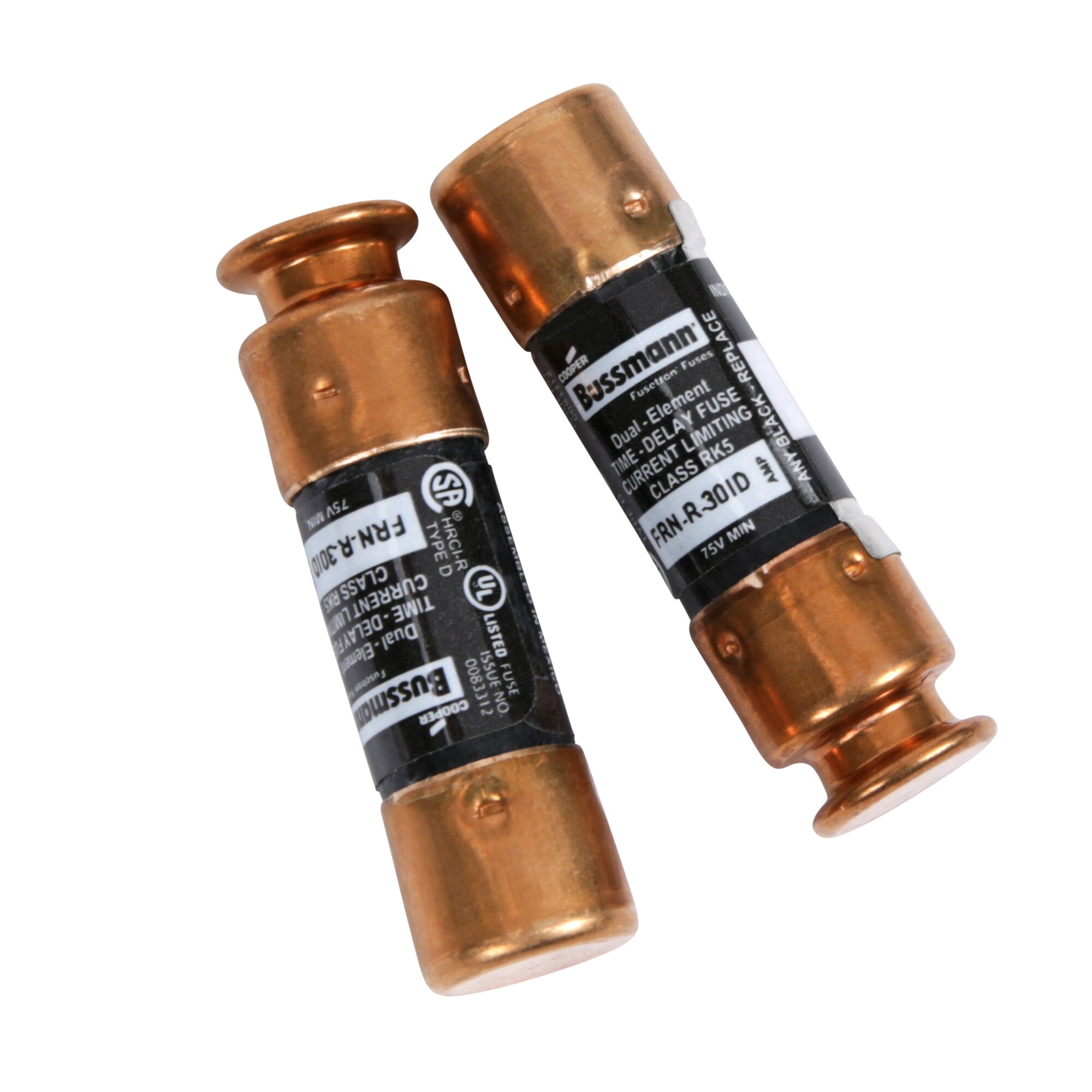 Cooper Bussmann 2-Pack 30 Amp Time Delay Cartridge Fuse
