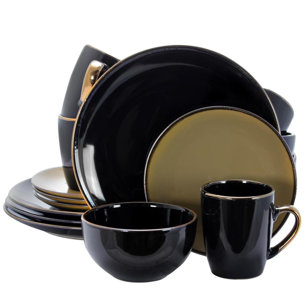 Elama 849109540M Multi Stoneware Dinnerware