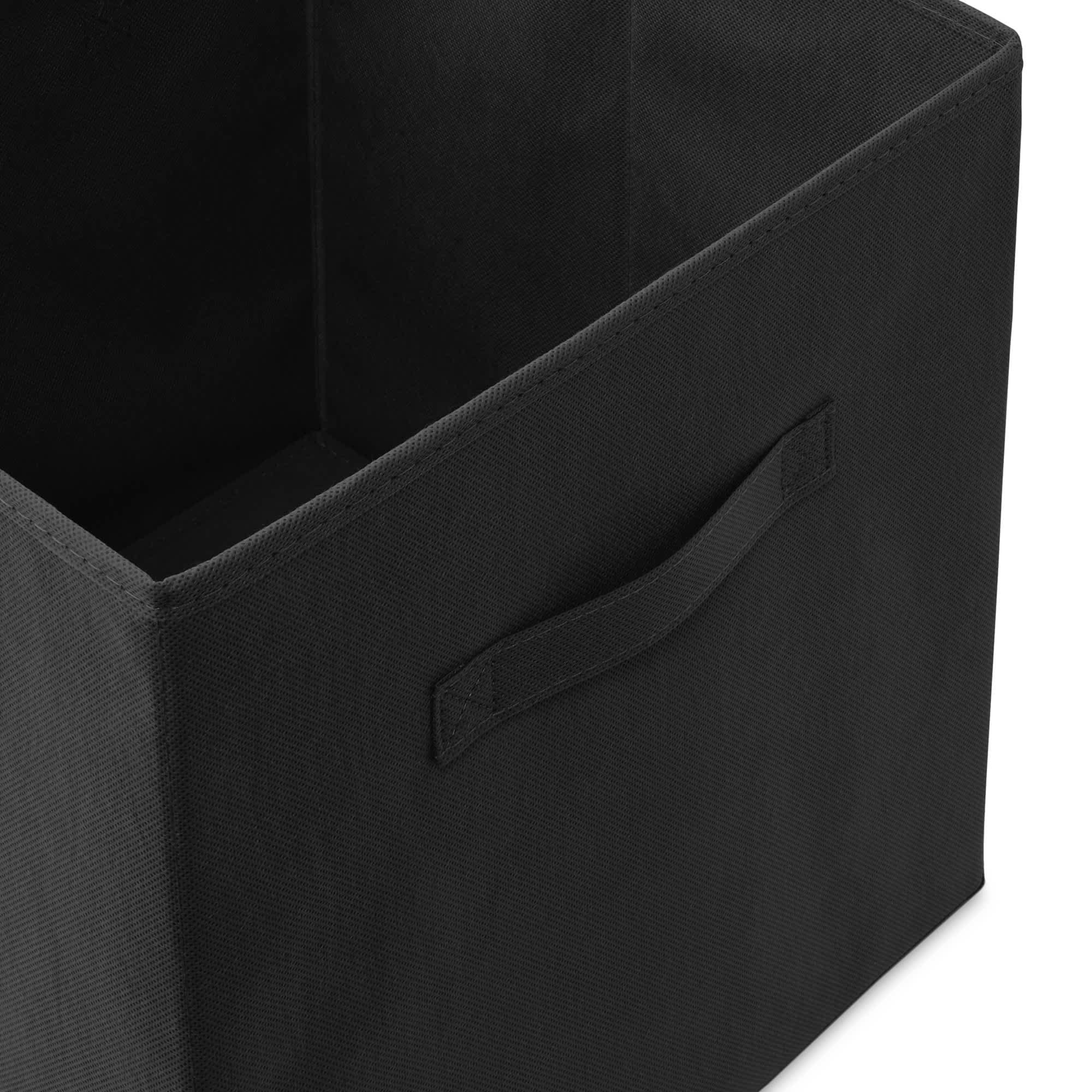Casafield HOM-STO-13CC-BLK Laminate-Storage-Cubes - View #3