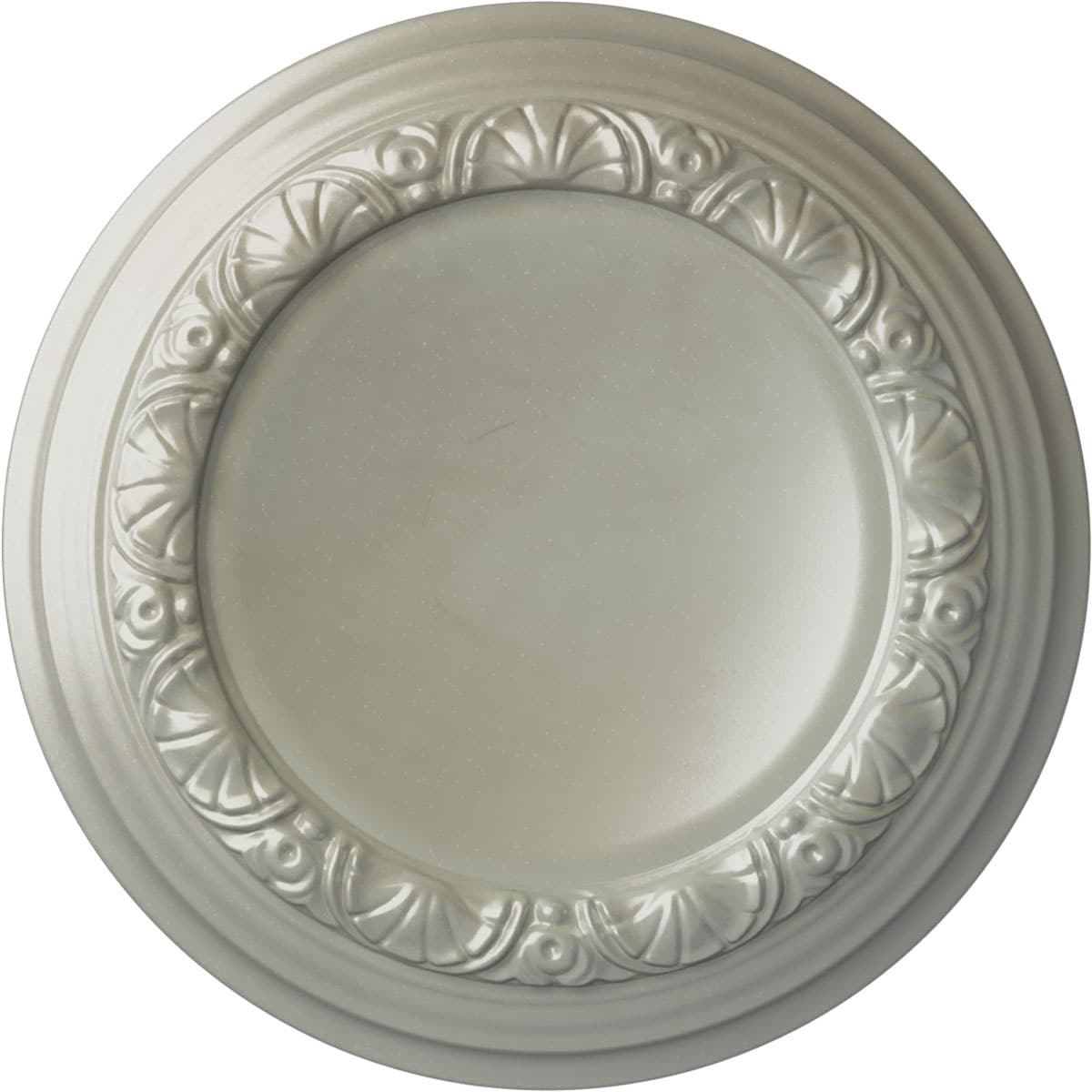 Ekena Millwork CM12CAFCS Carlsbad 12.5-in W x 12.5-in L Painted Flash Copper Polyurethane Whole Ceiling Medallion