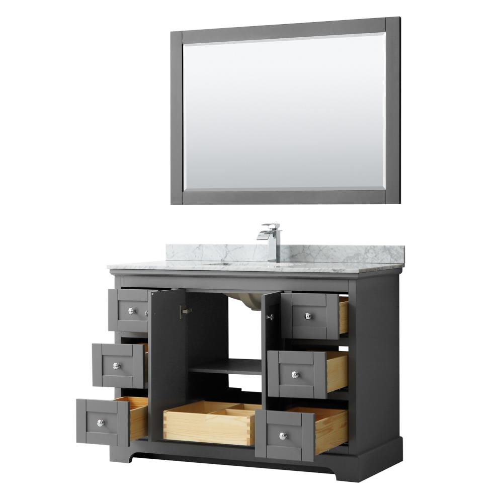 Wyndham Collection WCV232348SKGCMUNSM46 Bath-Vanity-Combo - View #2