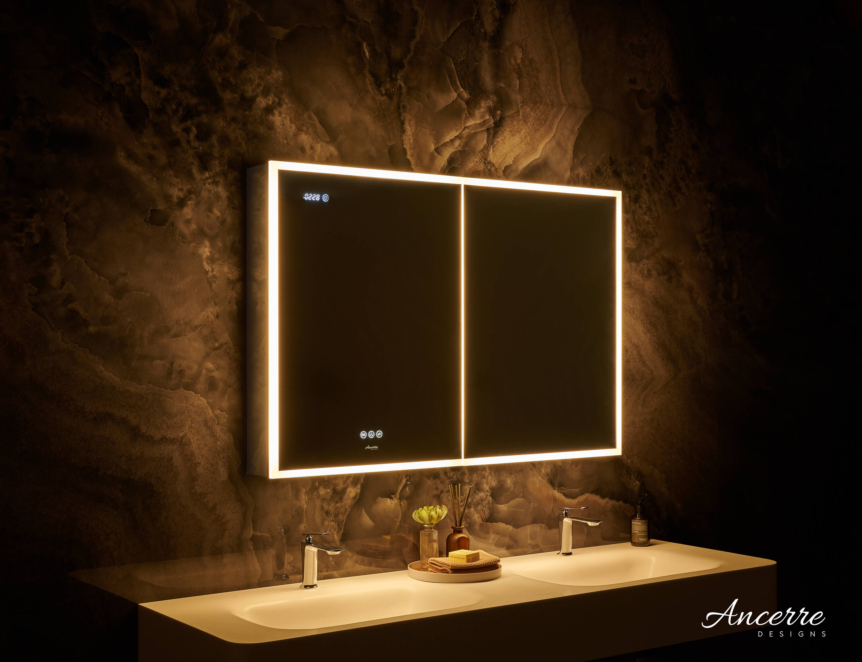 Ancerre Designs LEDM-PAGANI-36 Bathroom-Medicine-Cabinets - View #12