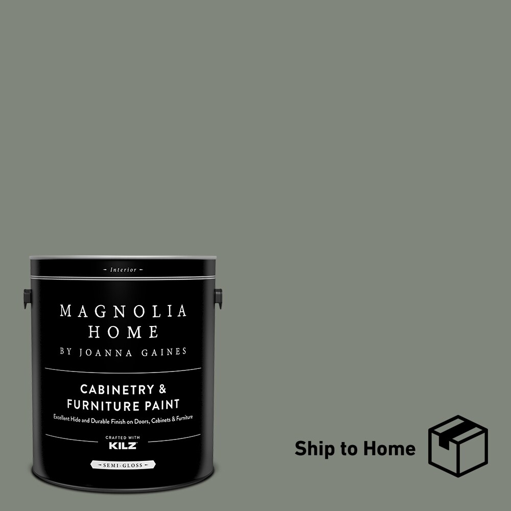 Magnolia Home 15298501  by Joanna Gaines Semi-gloss Sage Stem Enamel ( 1-gallon )