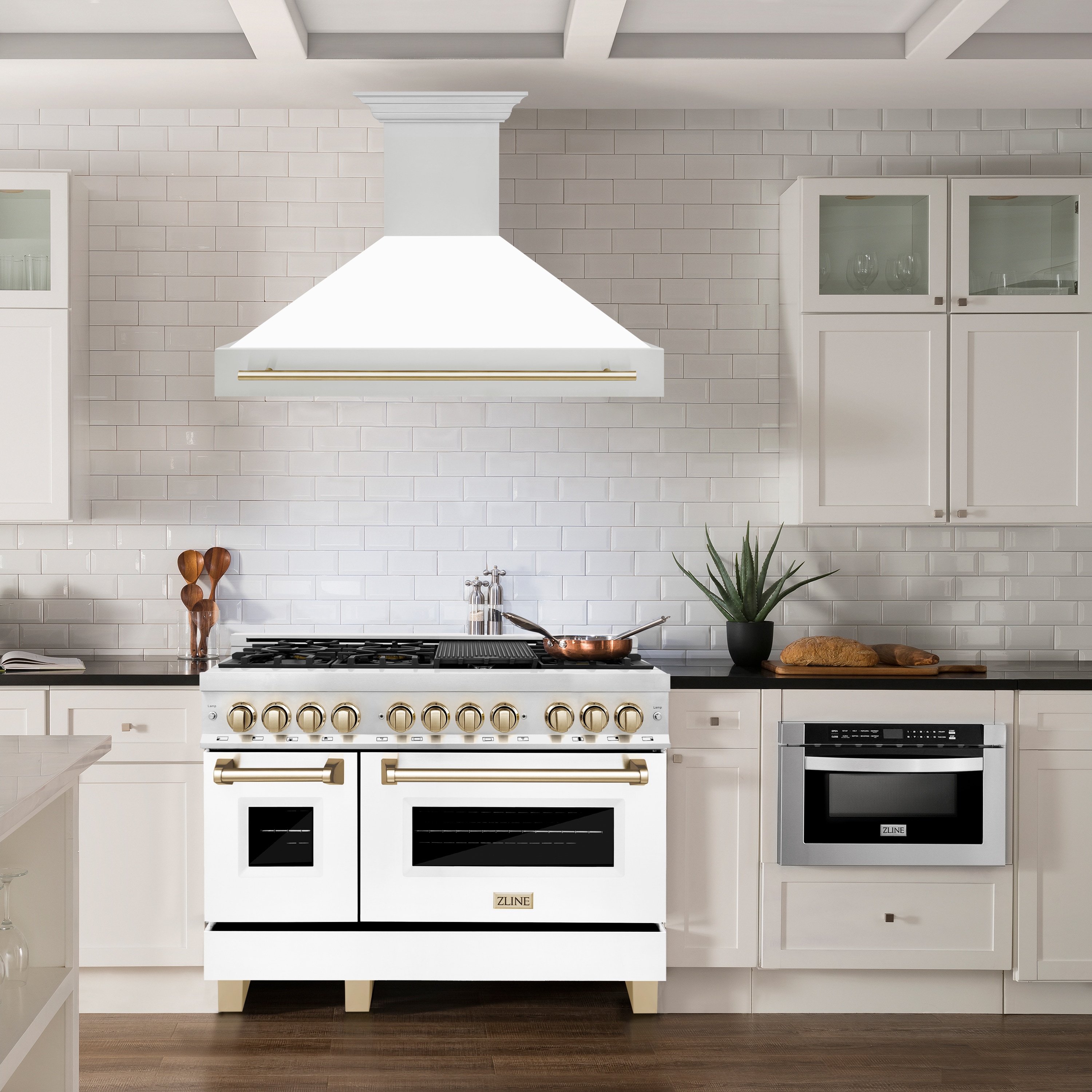 ZLINE KITCHEN & BATH 8654STZ-WM48-G Wall-Mounted-Range-Hoods - View #4