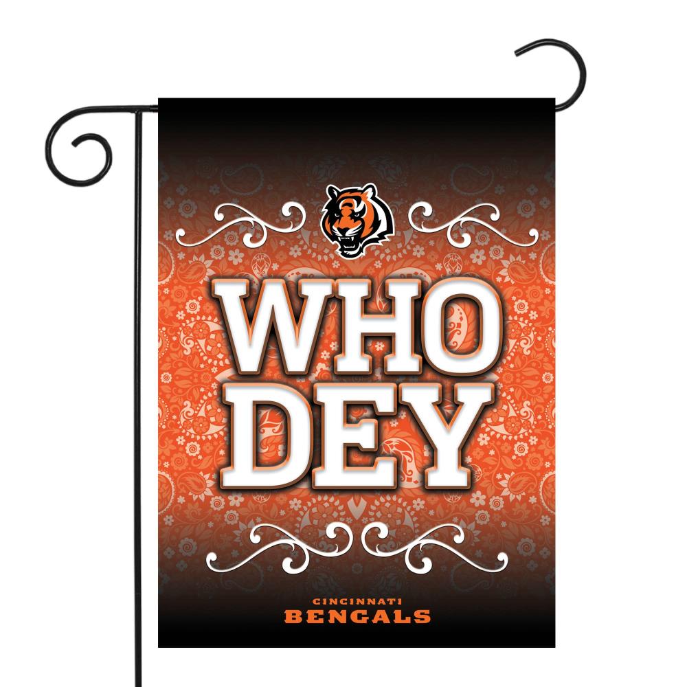 Cincinnati Bengals Double Sided Garden Flag