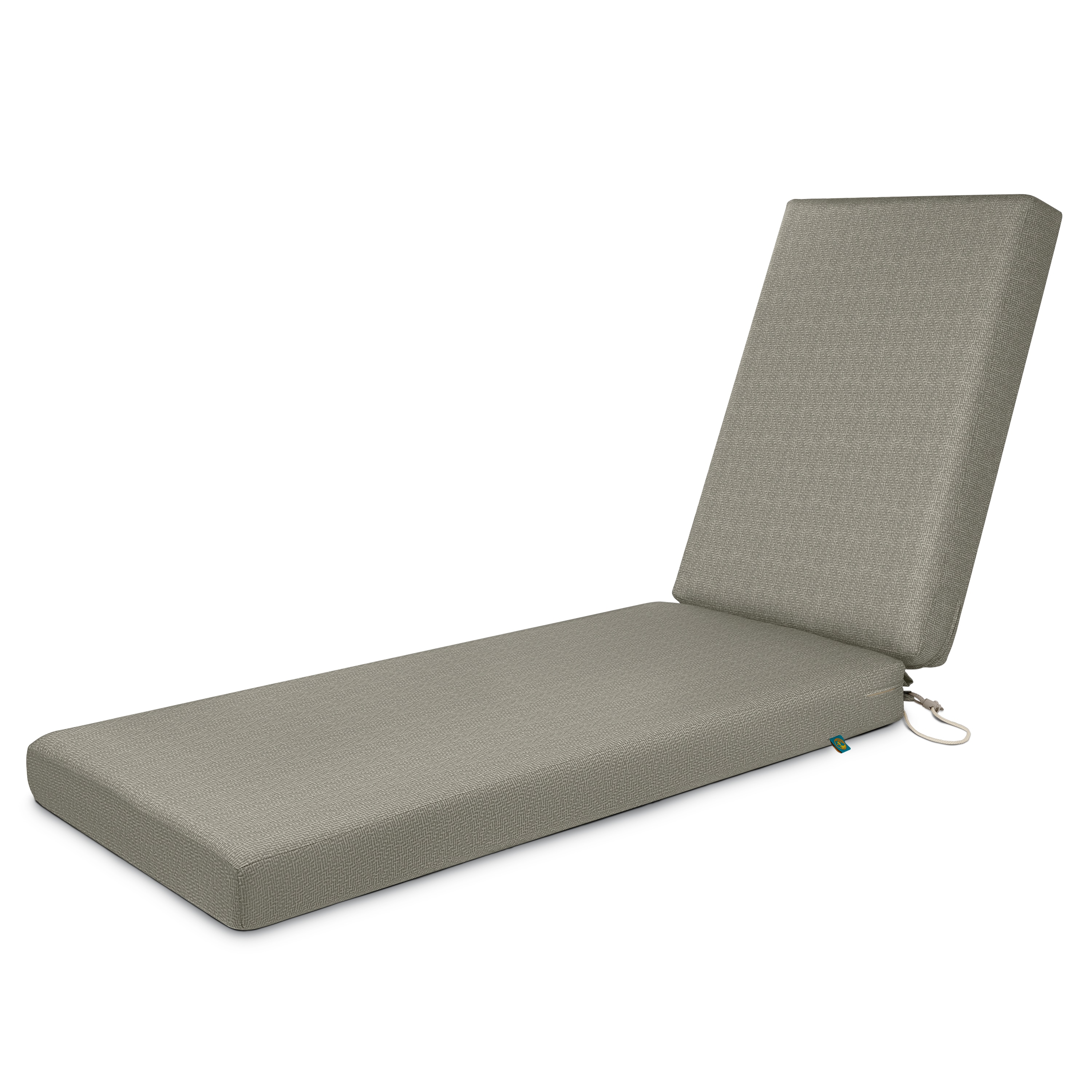 Duck Covers Weekend 44 in x 21 in Moon Rock Patio Chaise Lounge