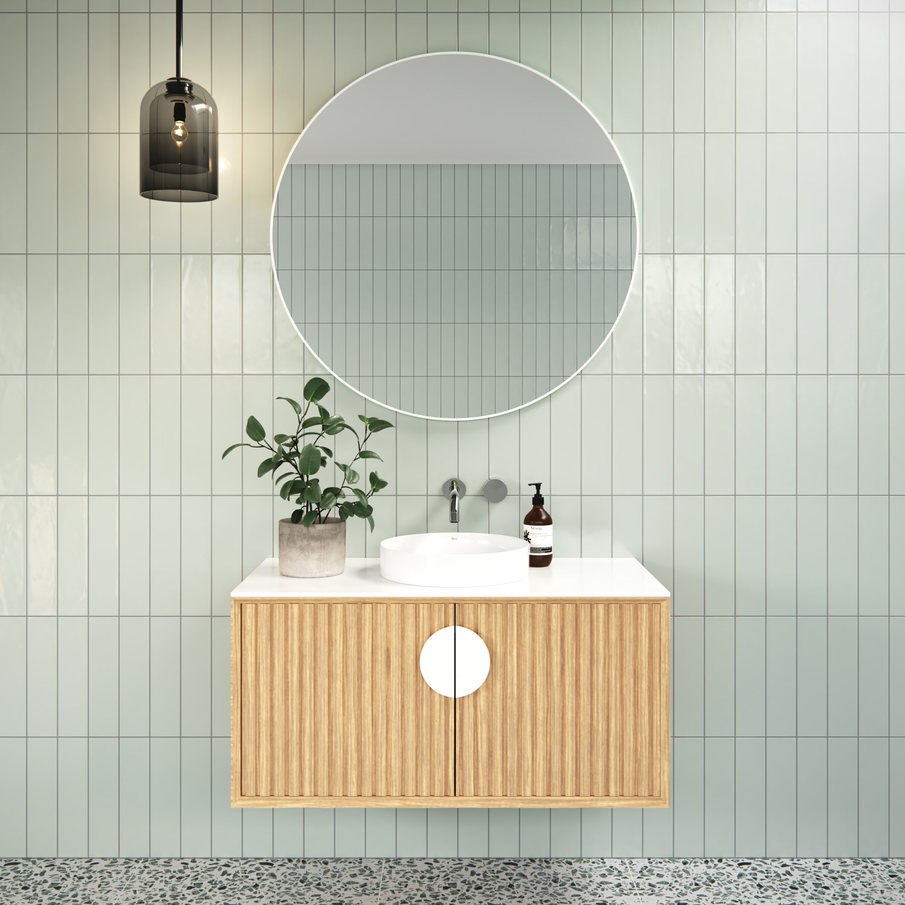 Glass Warehouse MF-R-36-W Decor-Mirrors - View #2