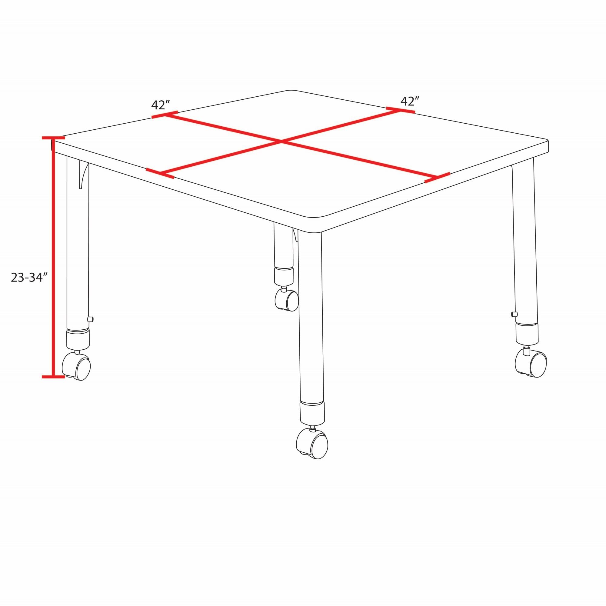 Regency TB4242PLAPCBK45BK desks - View #9