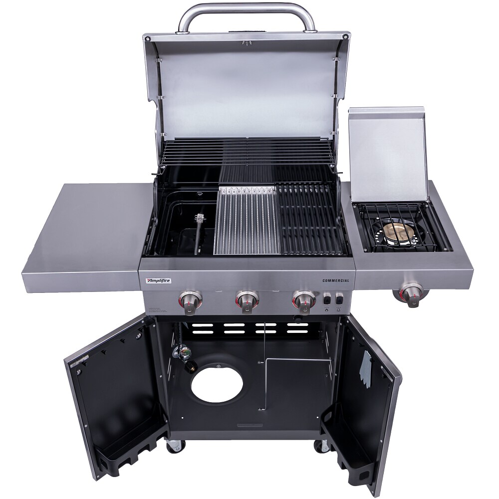 Char Broil Commercial Series Stainless Steel 3 Burner Liquid