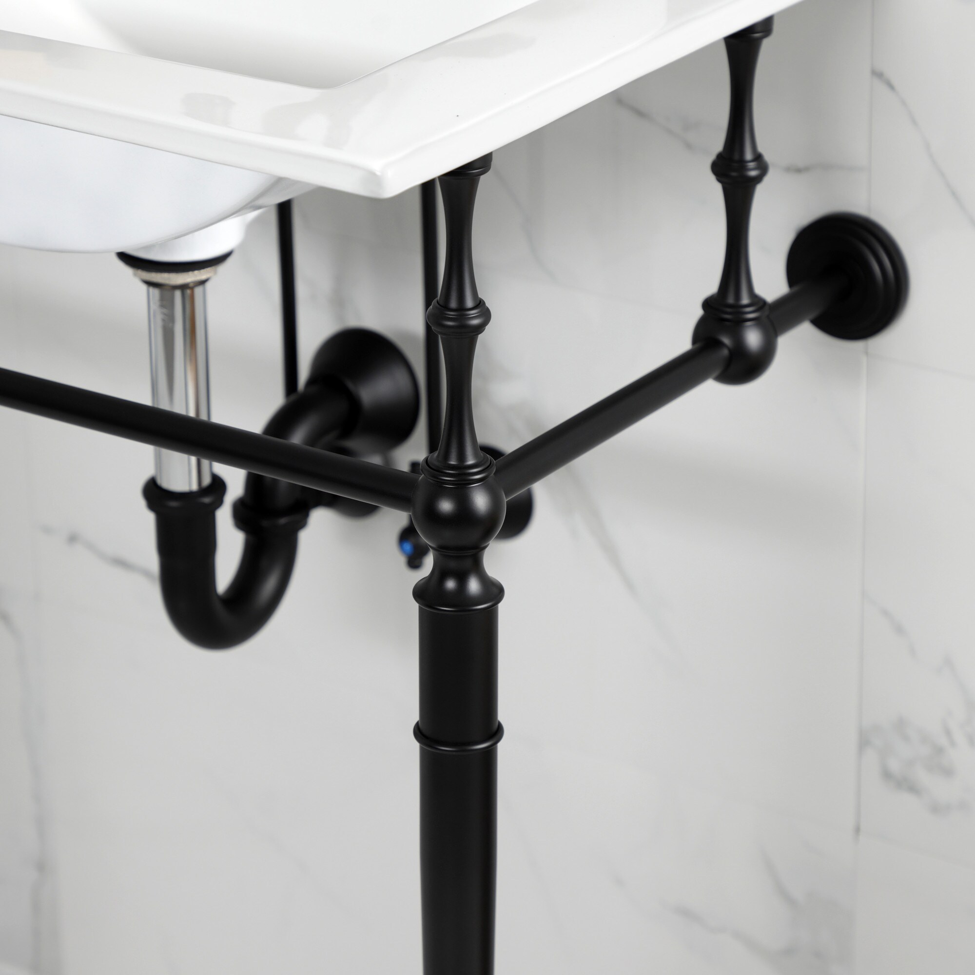 Kingston Brass WLKVPB24187W1MB Bath-Sink - View #4
