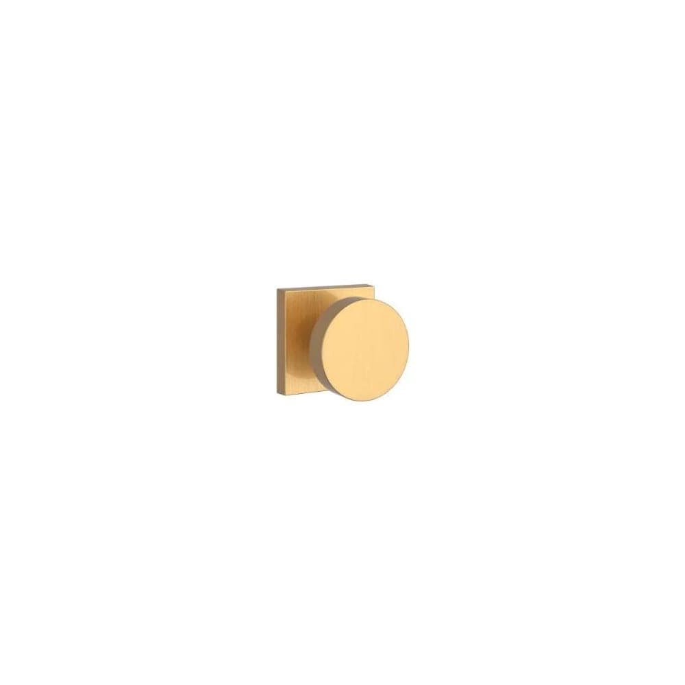 Baldwin  HD.CON.CSR Contemporary NonTurning OneSided Dummy Door Knob with Square Rose