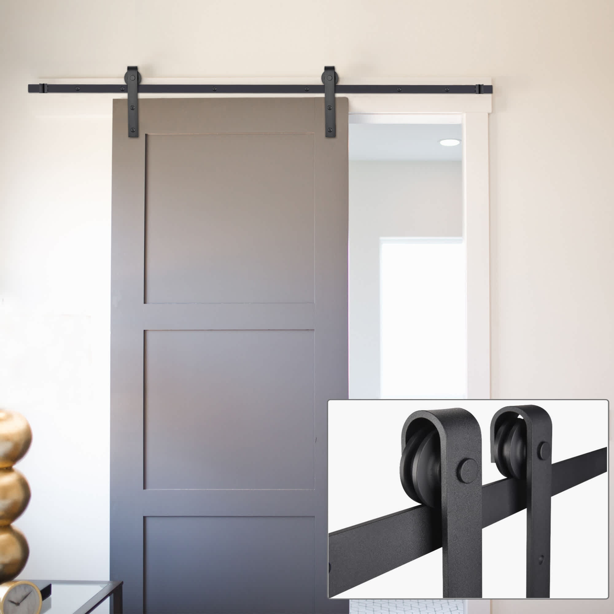 Yescom 06SDO017-200CM-06-LO Wood-Closet-Hardware - View #8