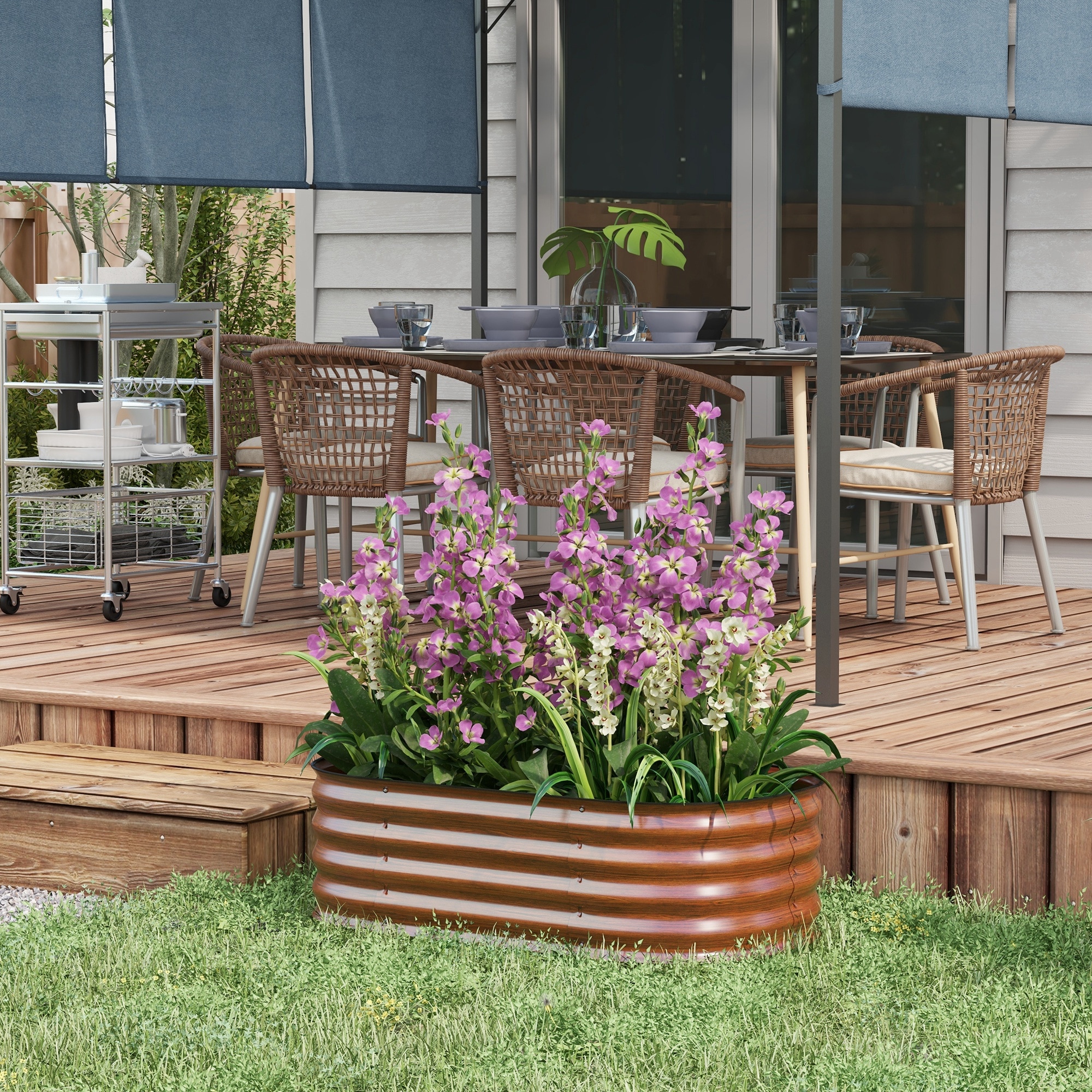 Damerin W212RA Raised-Garden-Beds - View #3