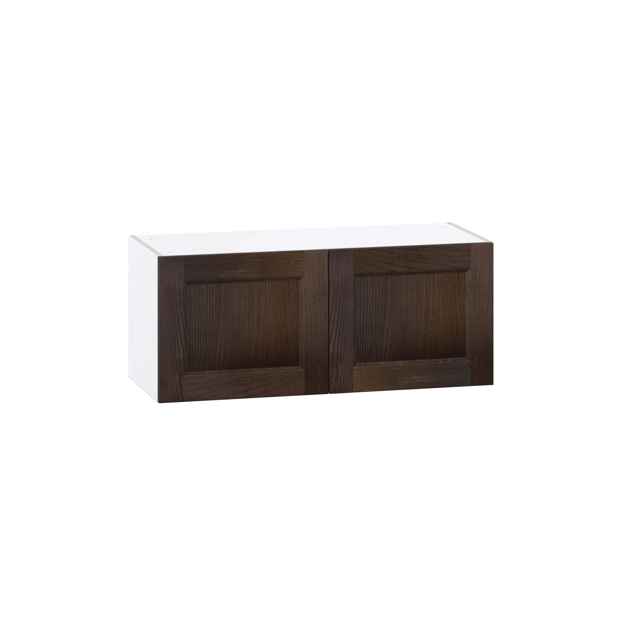 Hugo&Borg Montclaire 36-in W x 15-in H x 14-in D Wood Wall Fully Assembled Cabinet (Recessed Panel Shaker Door Style)