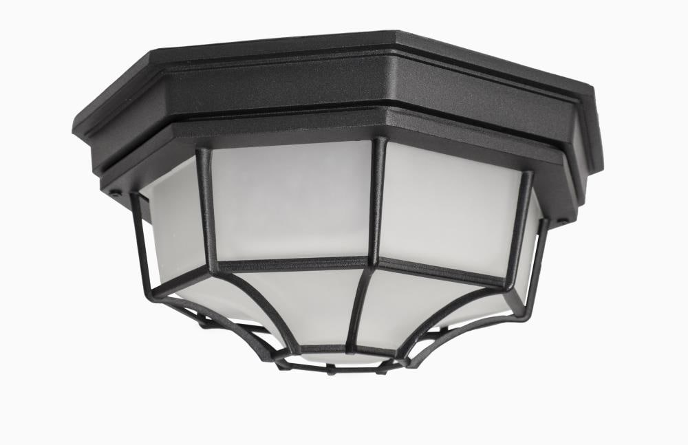 Maxim Lighting 1020BK Crown Hill 1 -Light 11.5-in Matte Black Indoor/Outdoor
