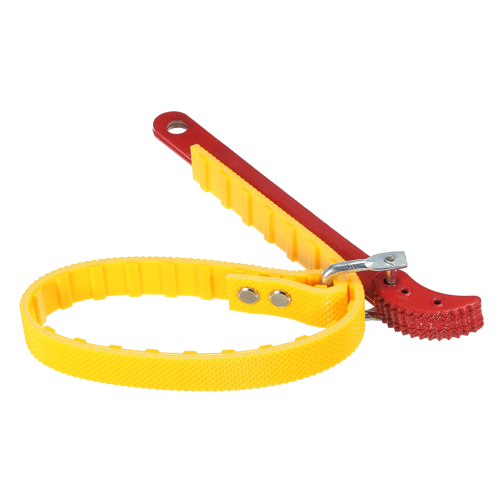 Unique Bargains Water Filter Housing Belt Wrench Fit for 2-5.9inch Water Filter Housing Plastic Filter Housing Wrench Yellow Red