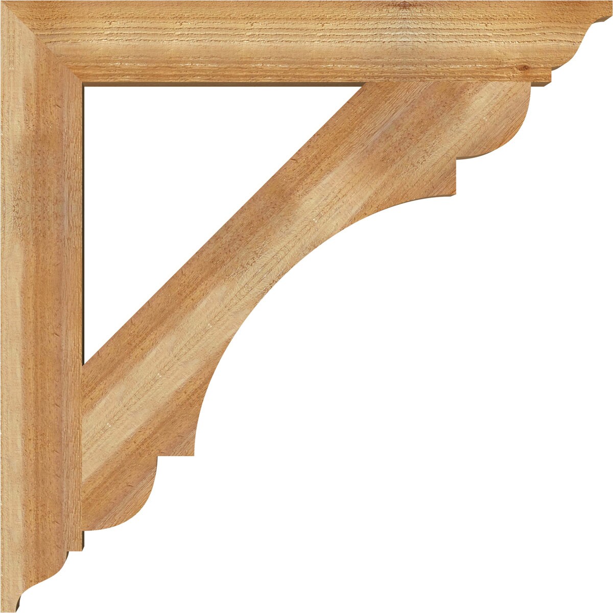 Ekena Millwork BKT04X30X30OLY01RWR Exterior-Brackets-Braces - View #3